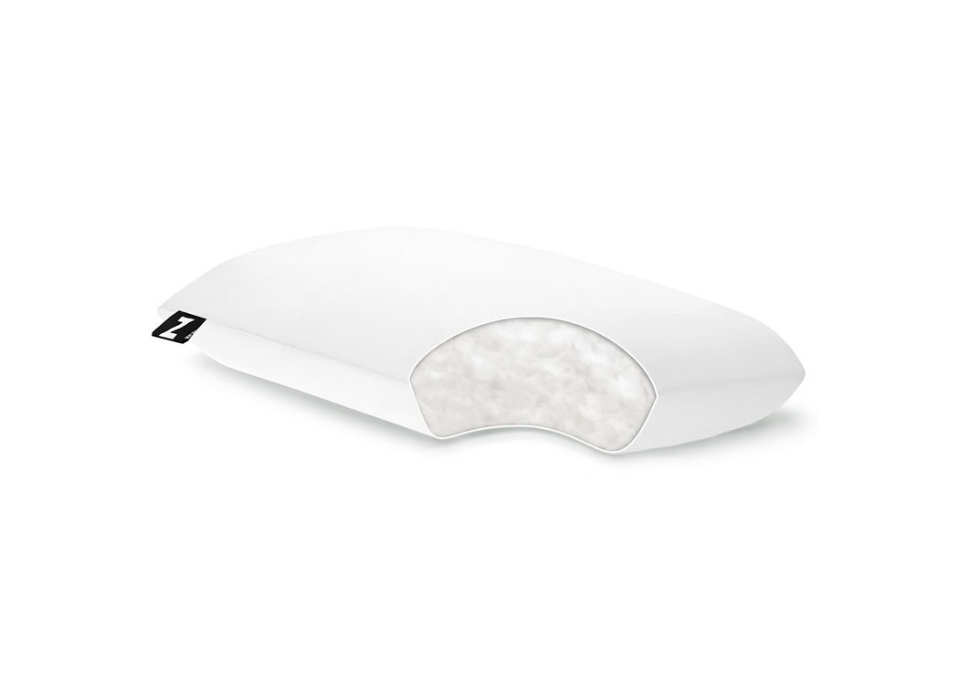 Z Travel Gelled Microfiber + Memory Foam Pillow,ABF Malouf