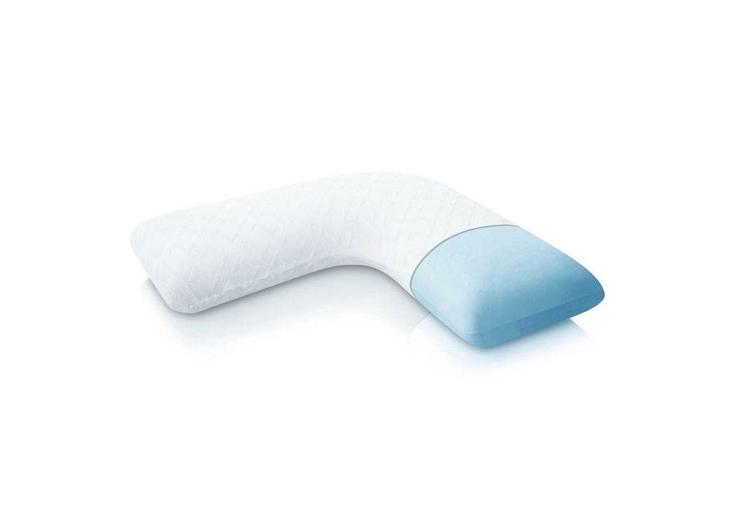 Z Total Body C-Shape Pillow Soft Bamboo Replacement Cover ,ABF Malouf