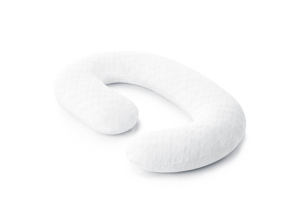 Z Total Body C-Shape Pregnancy Pillow,ABF Malouf