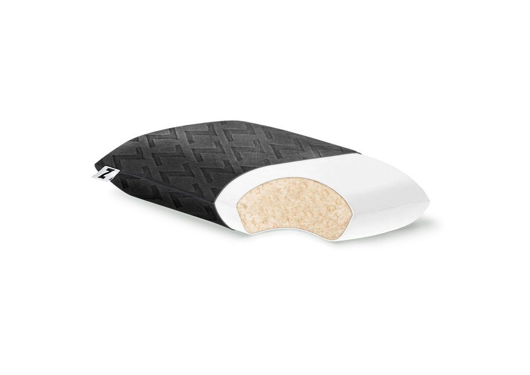 Z Cotton Encased Down Blend Travel Pillow,ABF Malouf