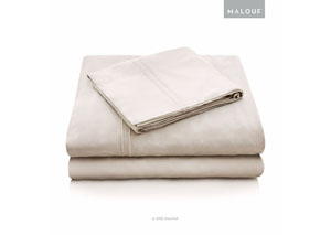 Malouf Rayon Driftwood Queen Pillowcase Set