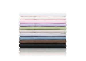 Malouf Double Brushed Microfiber Super Soft Luxury Bed Lilac Split Queen Sheet Set