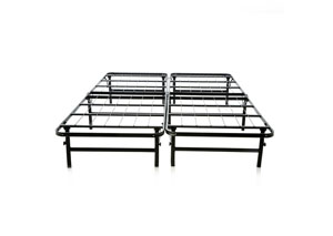 Structures Queen Highrise Folding Metal Bed Frame 
