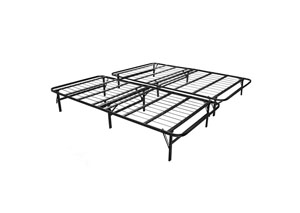 Image for Structures Twin XL Highrise Folding Metal Bed Frame 