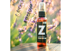 All Natural Z Aromatherapy Mist Made w/ Real Lavender Oil, 2 Ounce Spray Bottle