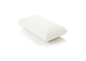 Z Memory Foam Low Loft Plush Queen Pillow 