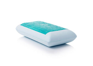 Image for Z Dough Memory Foam + Liquid Z Gel Mid Loft Queen Pillow