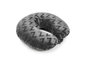 Image for Z Zoned Dough Gel-Infused Memory Foam Travel Neck Bed Pillow