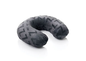 Image for Z Gel-Infused Dough Memory Foam Travel U Shaped Pillow w/ Double Z Gel Liquid Gel Packets