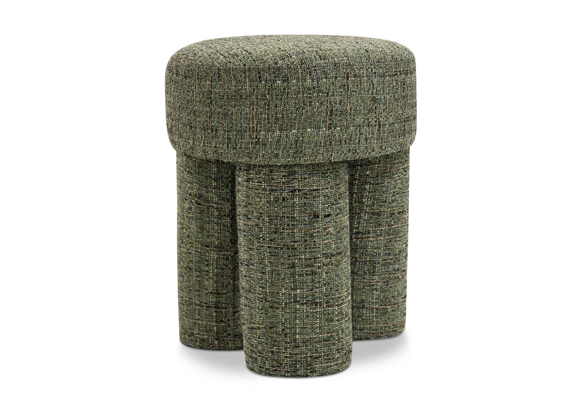 Larson Green Polyester Fabric Ottoman - Stool,Meridian Furniture