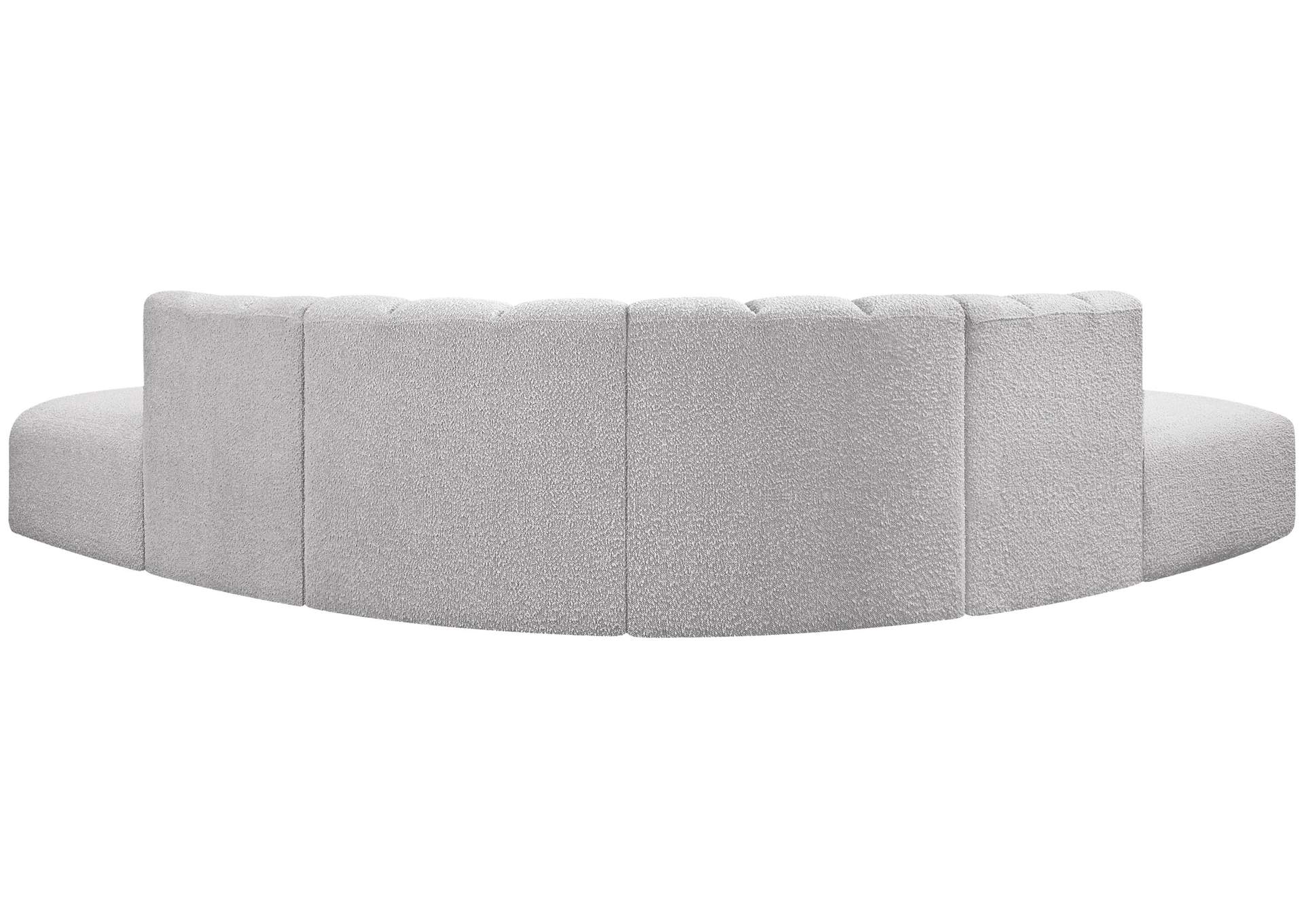 Arc Grey Boucle Fabric Modular Sofa,Meridian Furniture