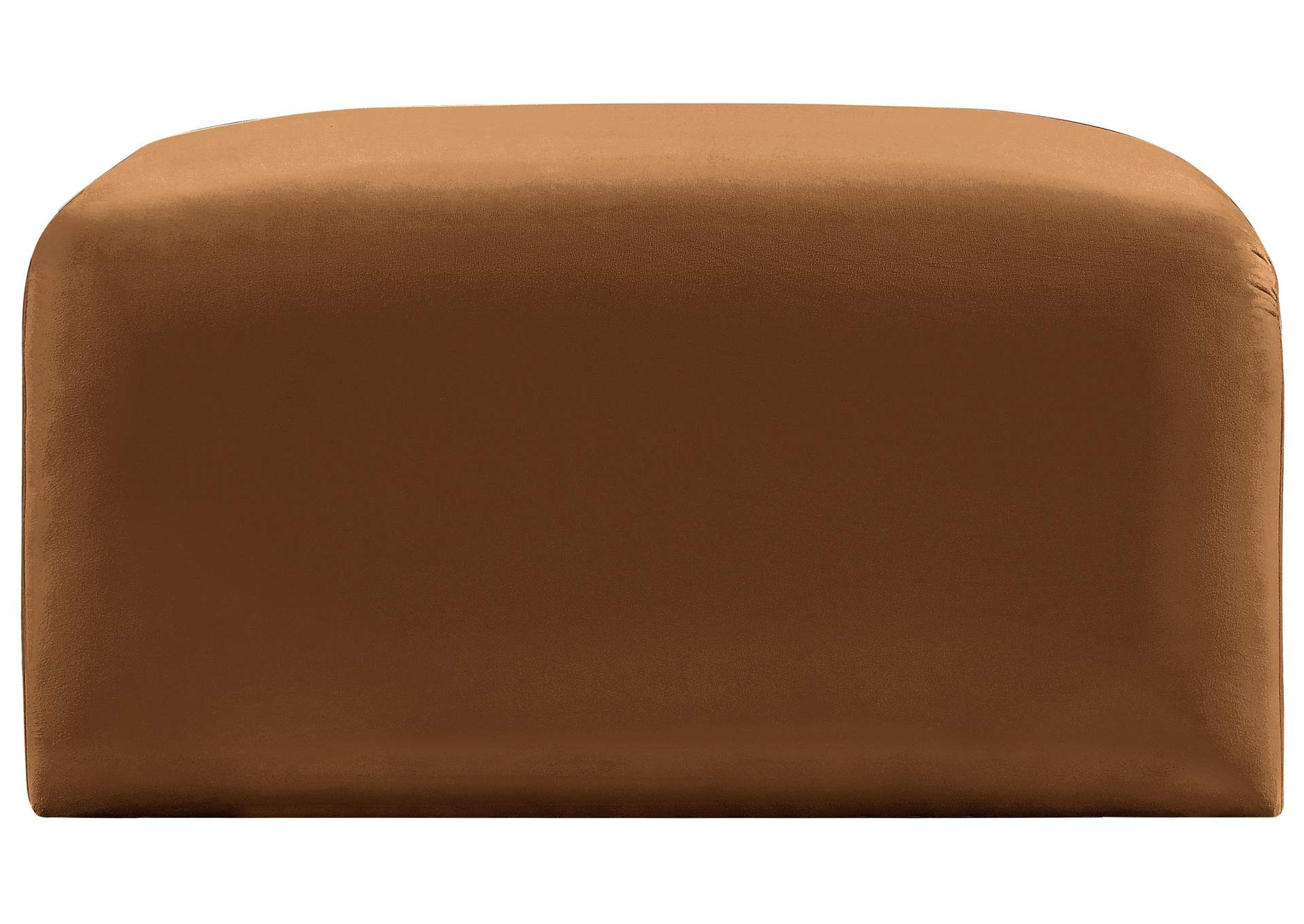 Arc Saddle Velvet Ottoman,Meridian Furniture