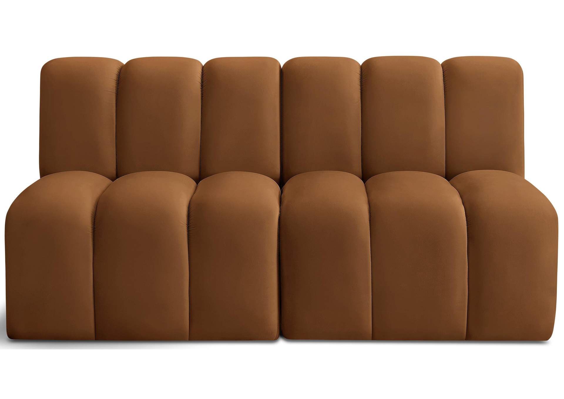 Arc Saddle Velvet Modular Sofa,Meridian Furniture