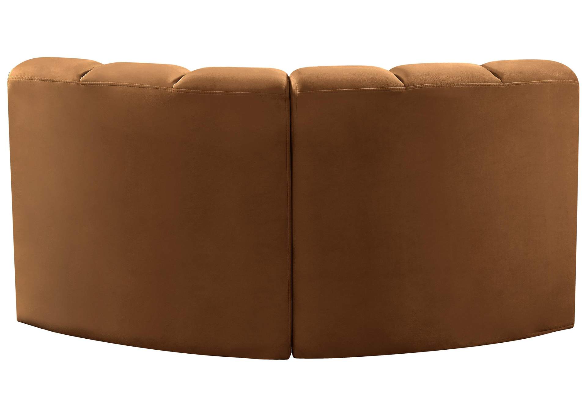 Arc Saddle Velvet Modular Sofa,Meridian Furniture