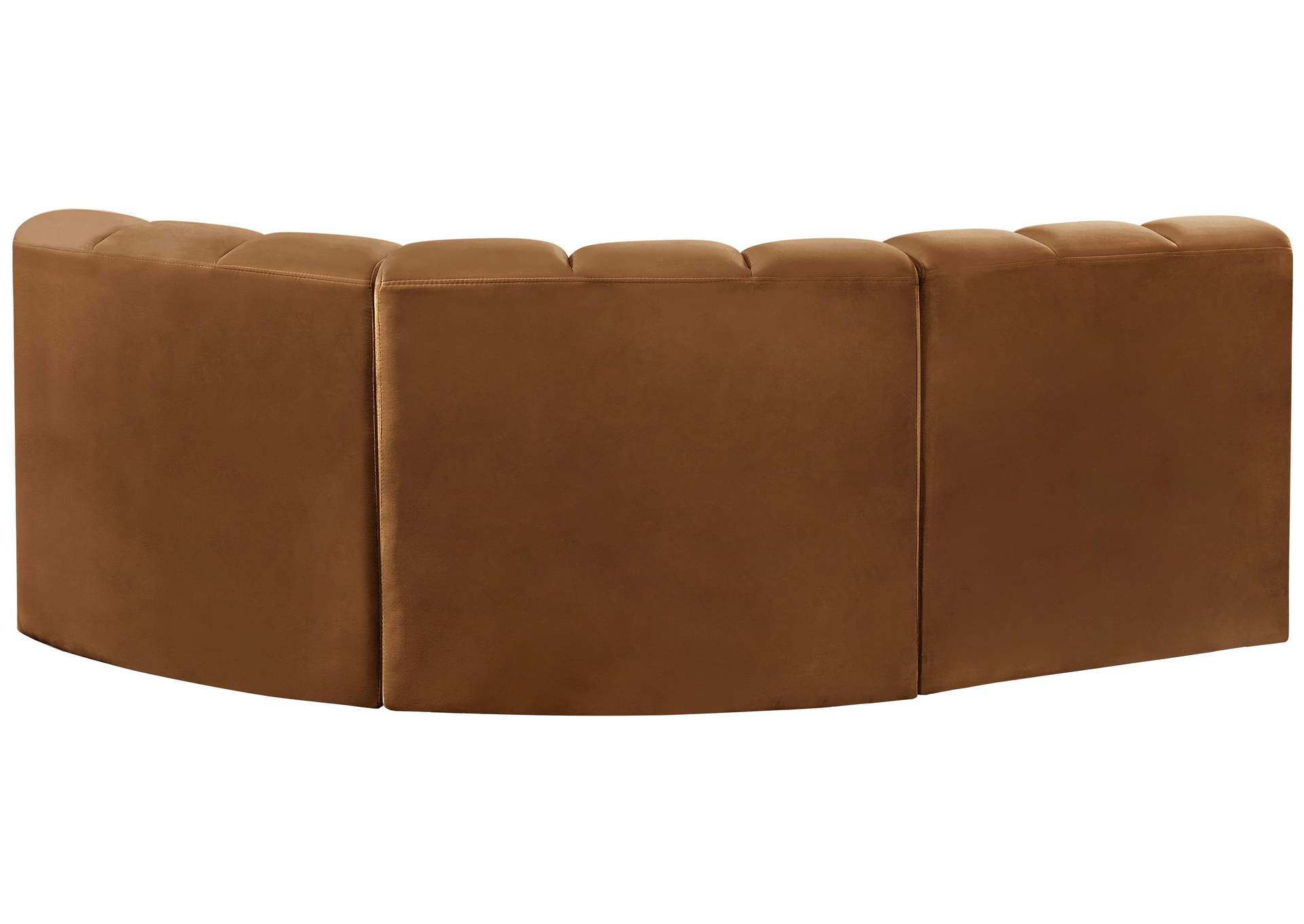 Arc Saddle Velvet Modular Sofa,Meridian Furniture