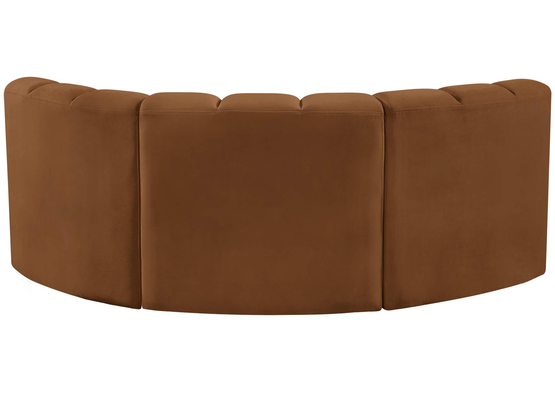 Arc Saddle Velvet Modular Sofa,Meridian Furniture