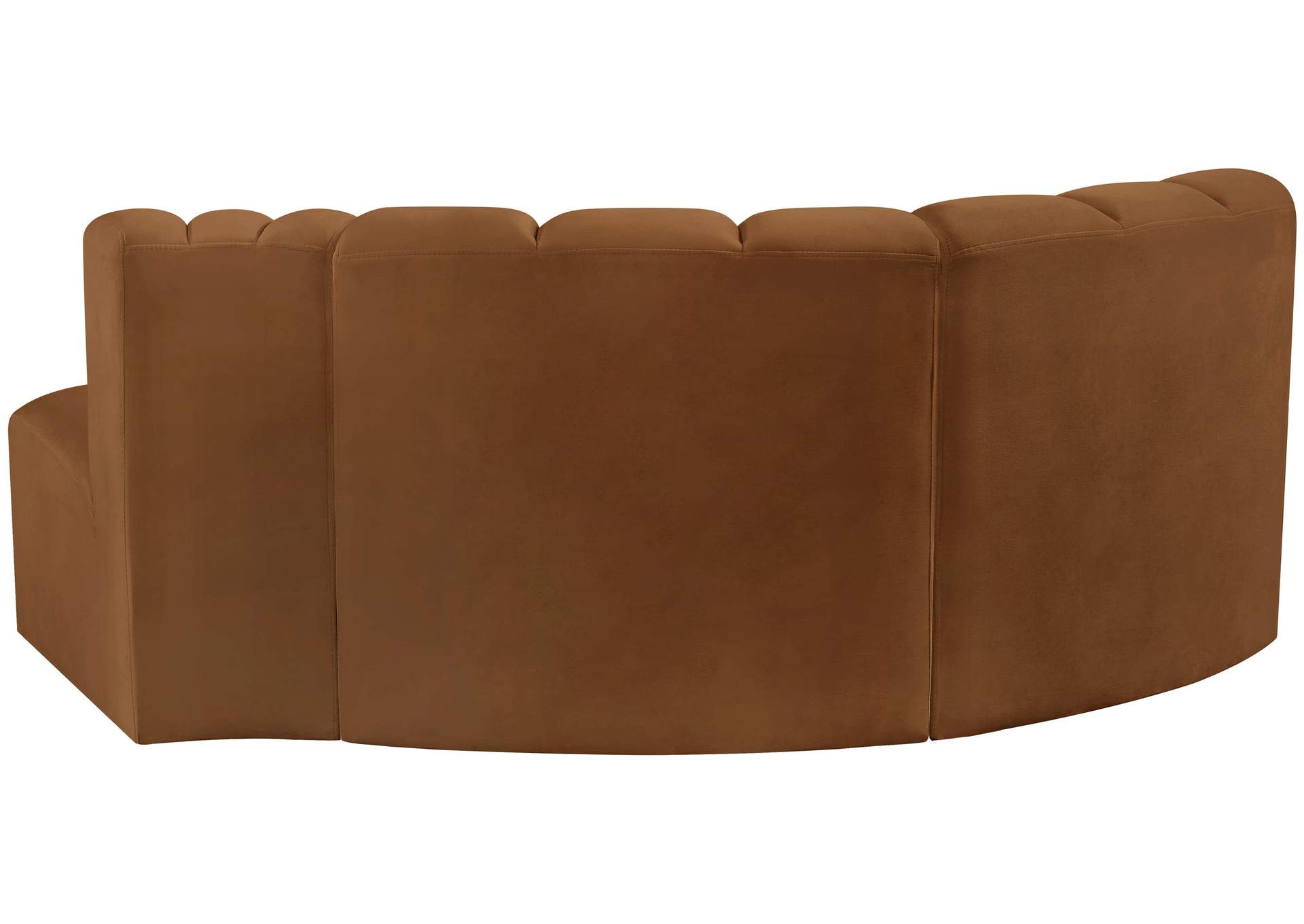 Arc Saddle Velvet Modular Sofa,Meridian Furniture