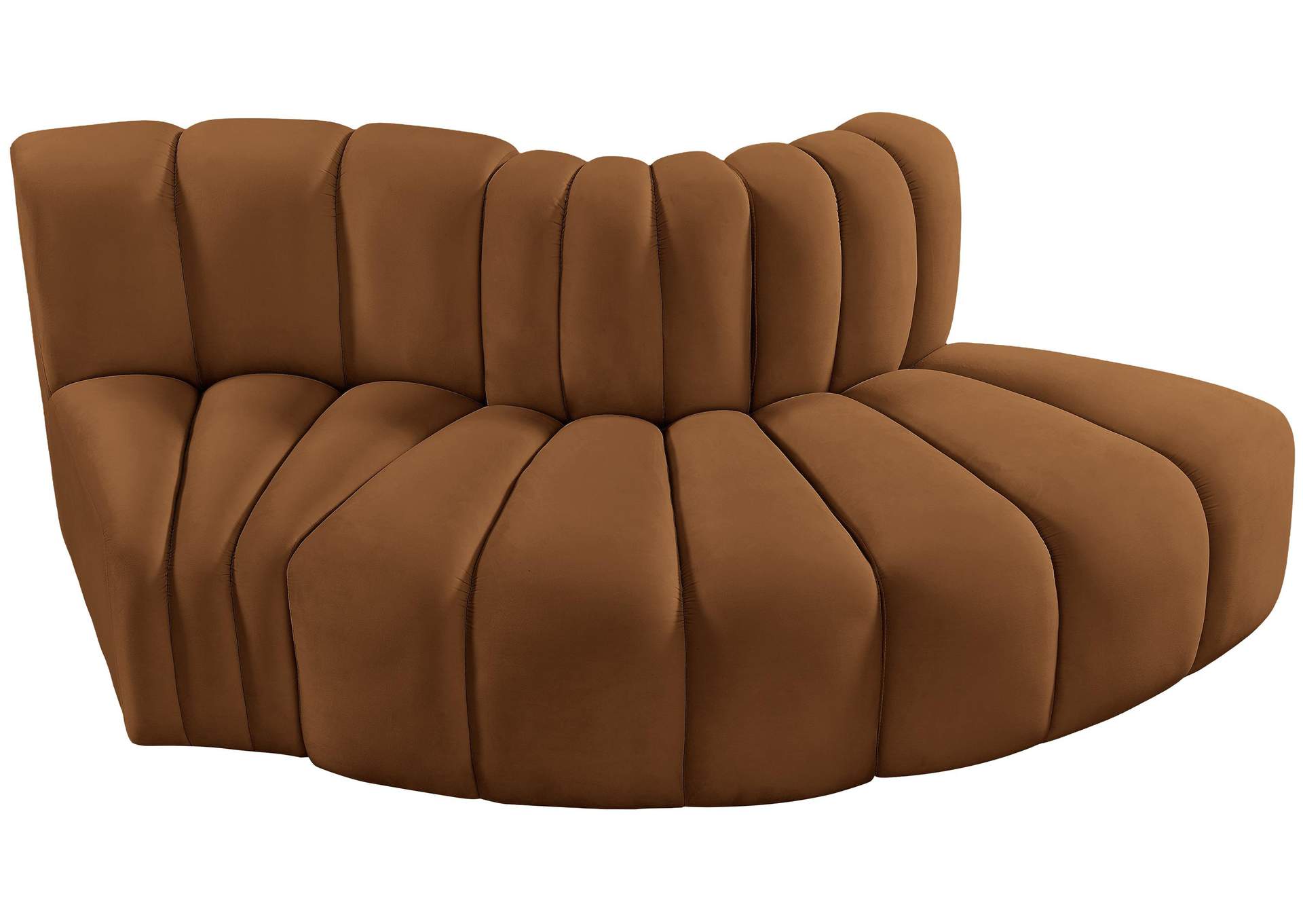 Arc Saddle Velvet Modular Sofa,Meridian Furniture