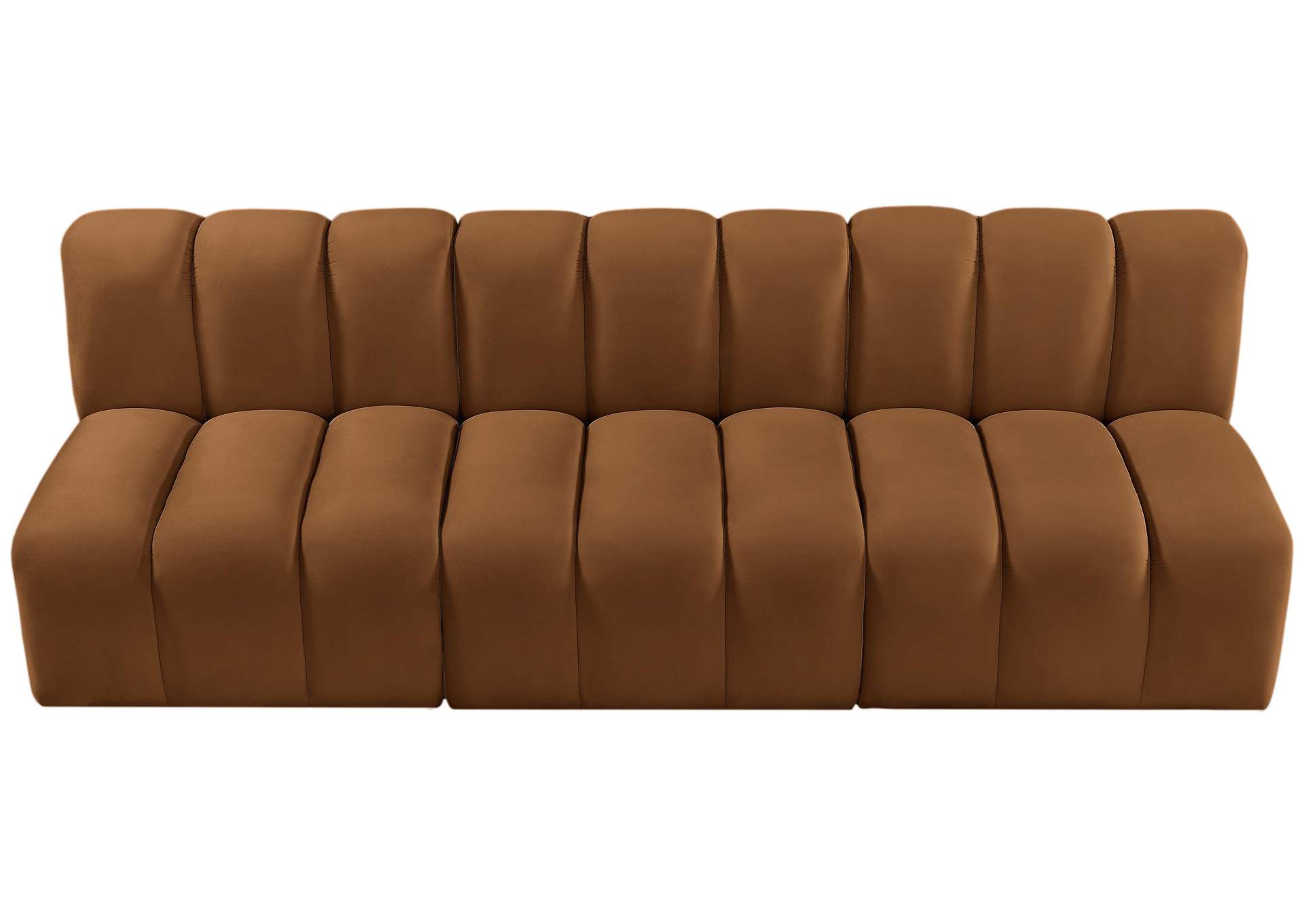 Arc Saddle Velvet Modular Sofa,Meridian Furniture