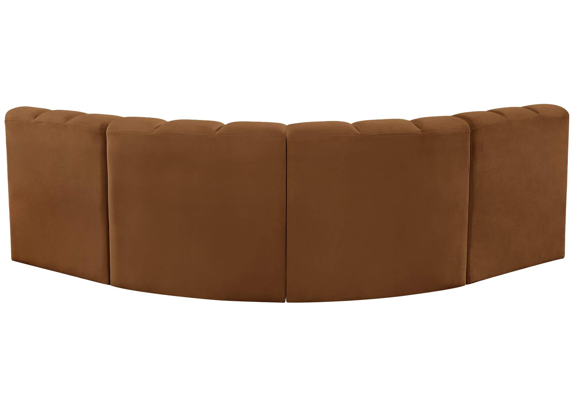 Arc Saddle Velvet Modular Sofa,Meridian Furniture