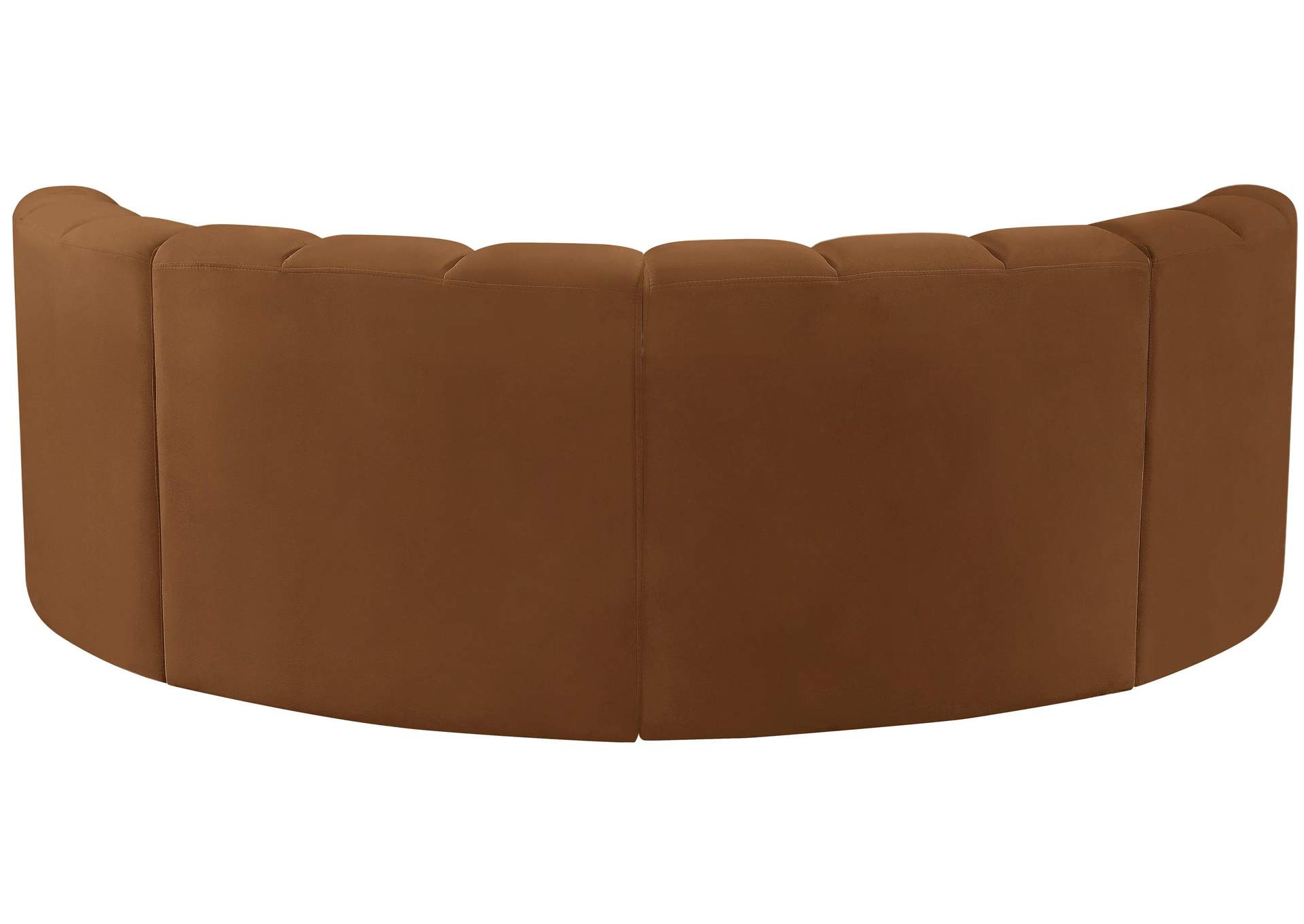 Arc Saddle Velvet Modular Sofa,Meridian Furniture