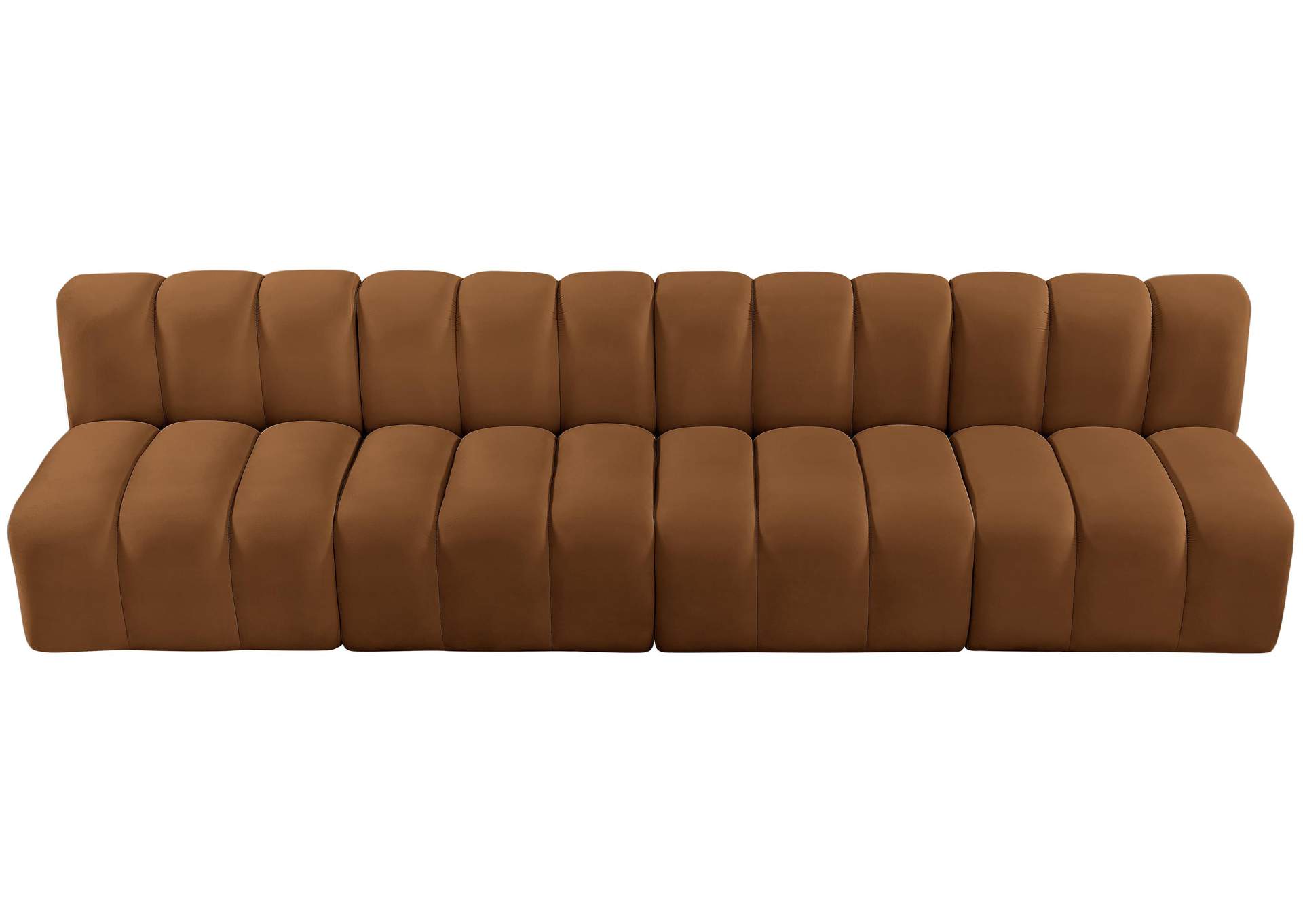 Arc Saddle Velvet Modular Sofa,Meridian Furniture