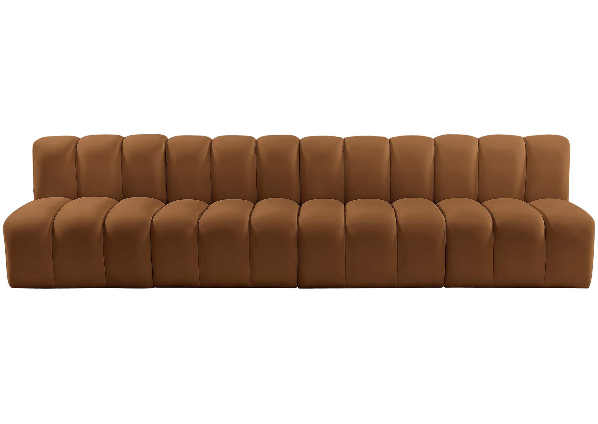 Arc Saddle Velvet Modular Sofa,Meridian Furniture