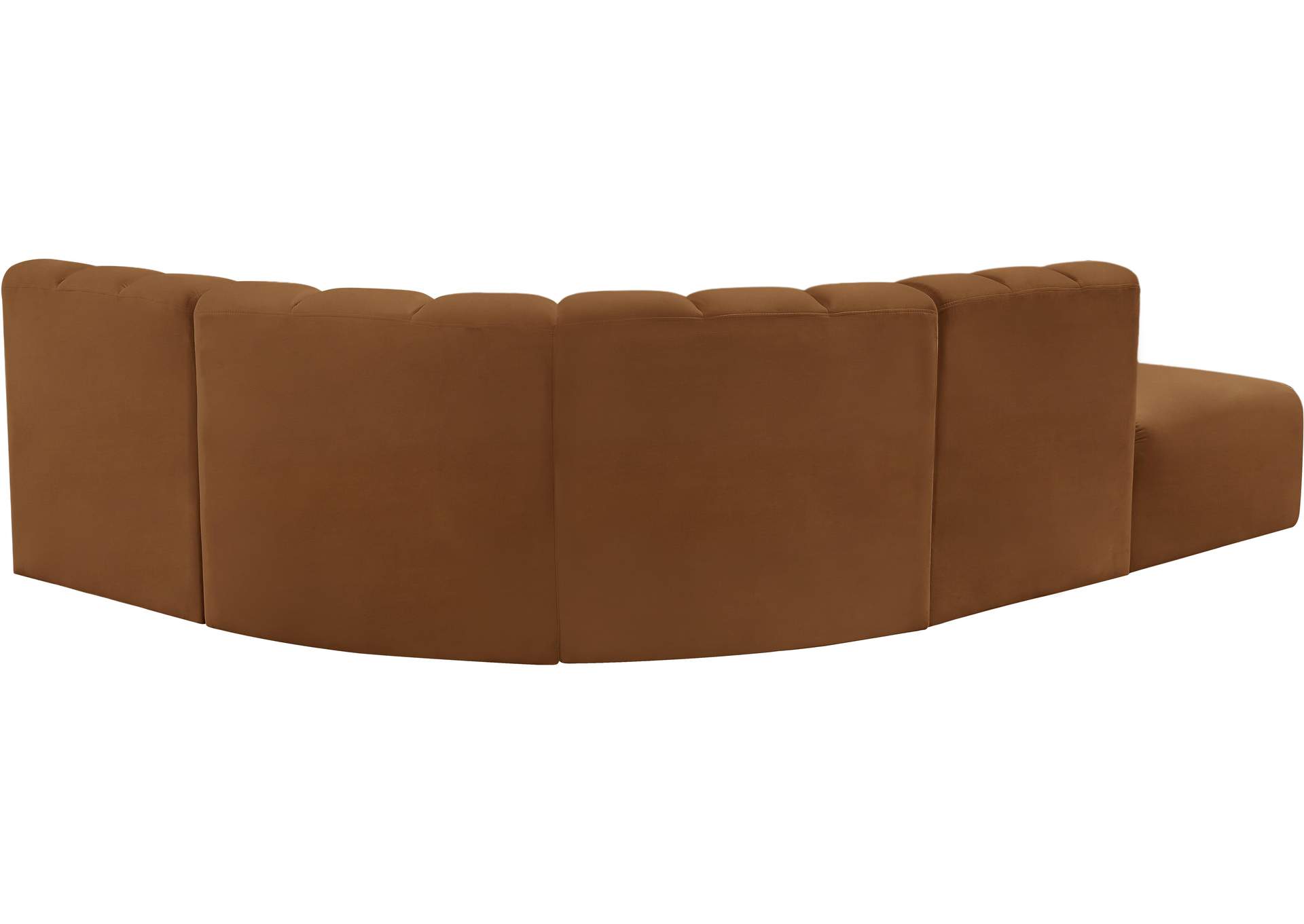 Arc Saddle Velvet Modular Sofa,Meridian Furniture