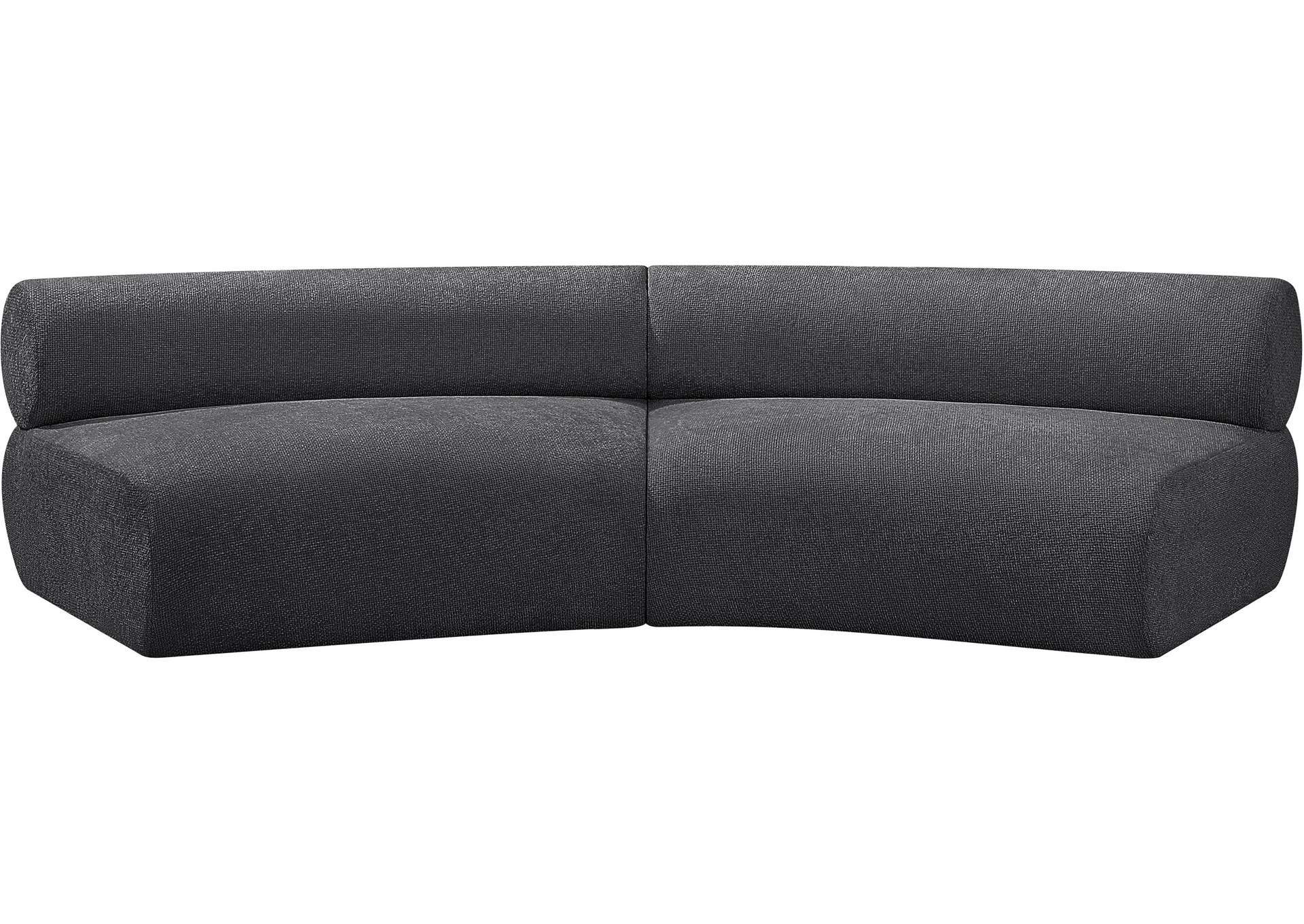 Bale Grey Chenille Fabric Modular Sofa,Meridian Furniture