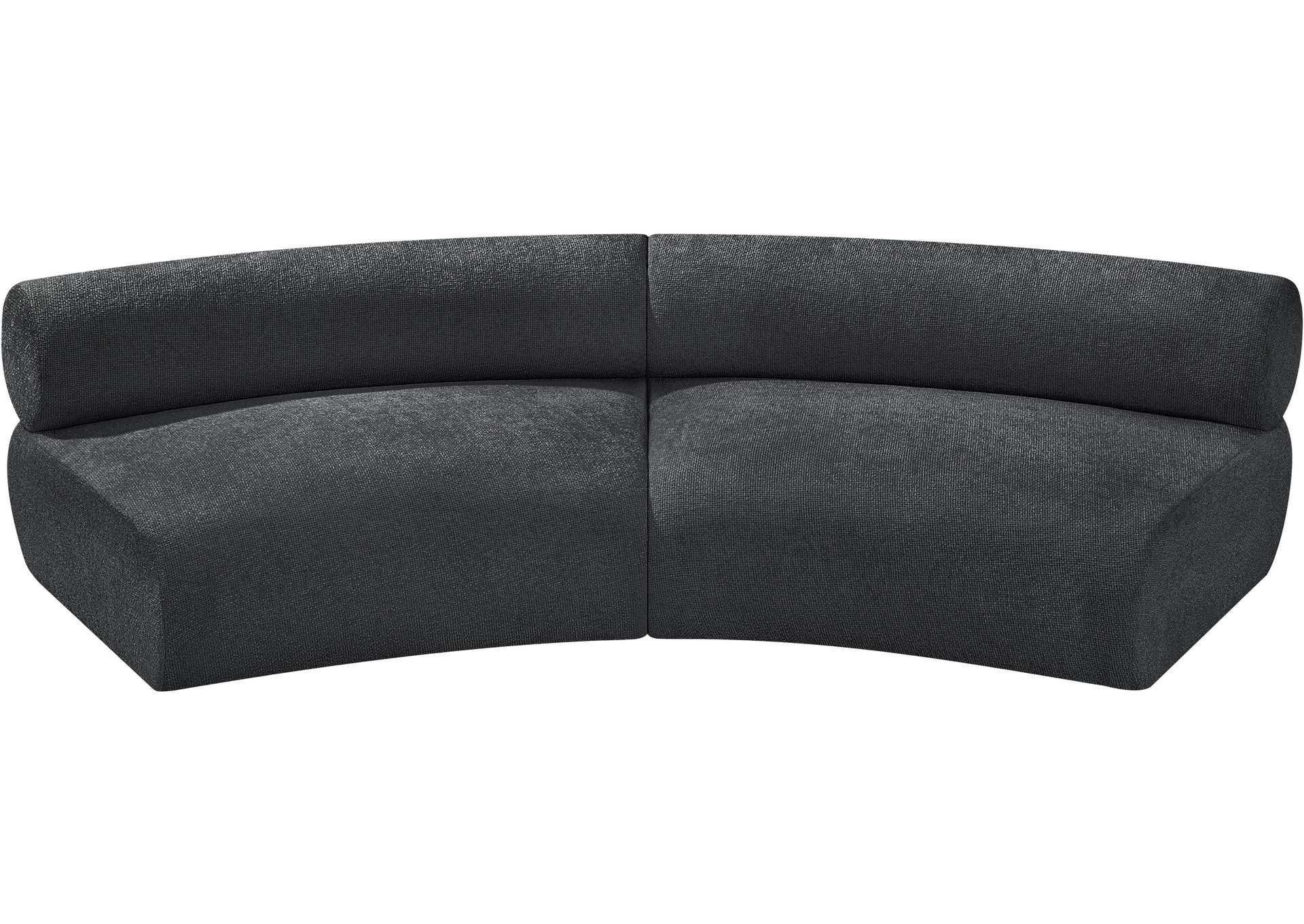 Bale Grey Chenille Fabric Modular Sofa,Meridian Furniture