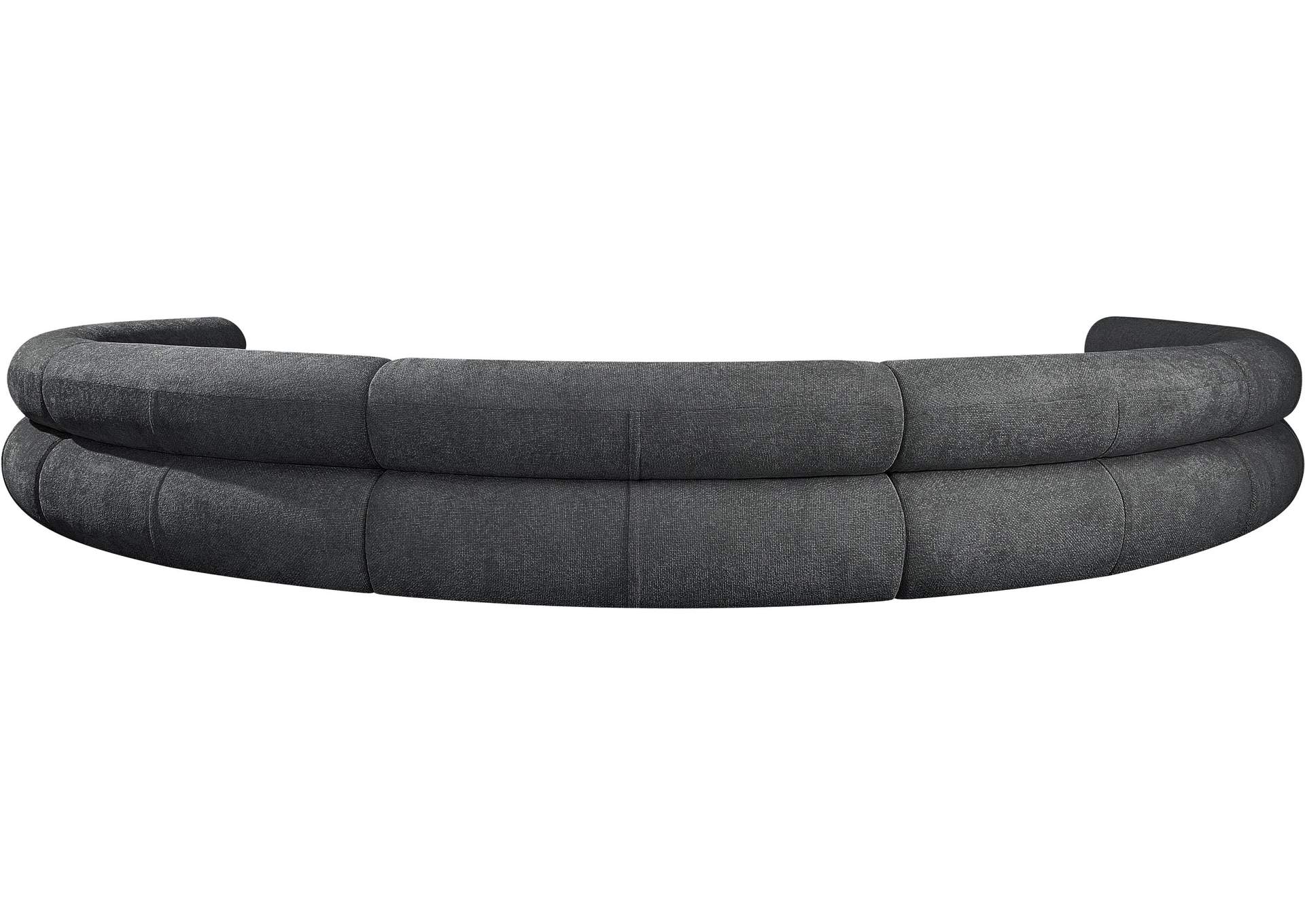 Bale Grey Chenille Fabric Modular Sofa,Meridian Furniture