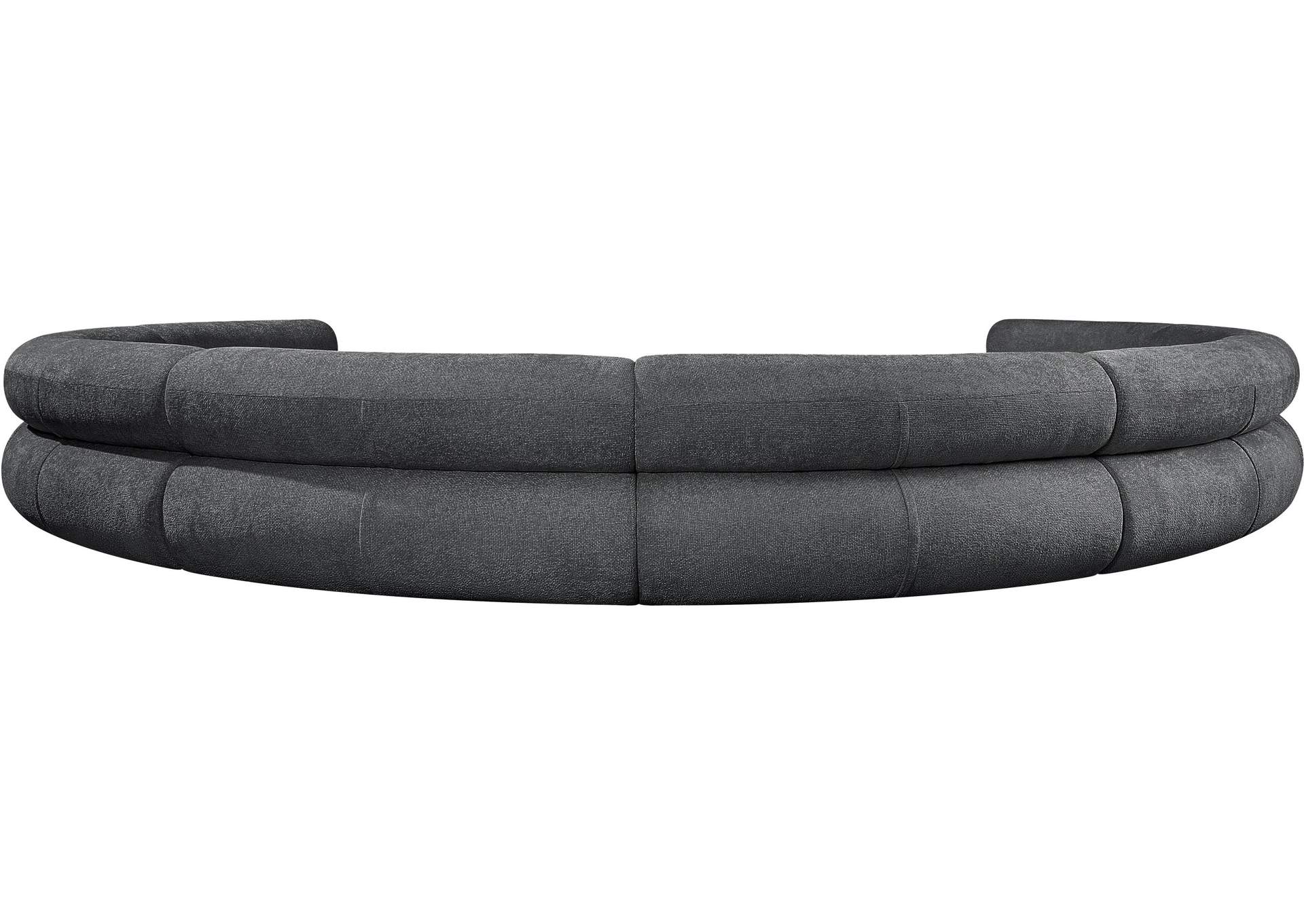 Bale Grey Chenille Fabric Modular Sofa,Meridian Furniture