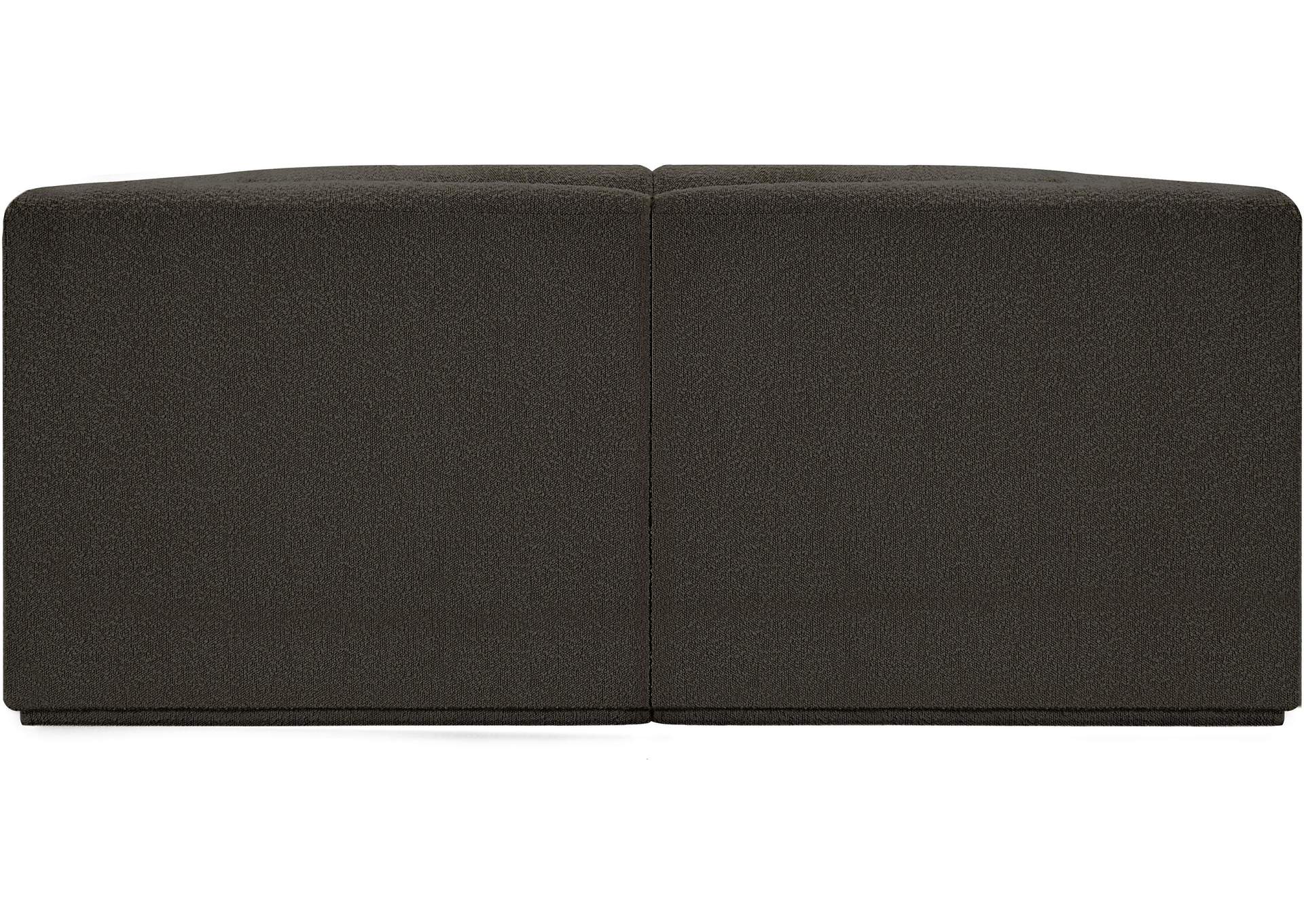 Ollie Brown Boucle Fabric Modular Sofa,Meridian Furniture