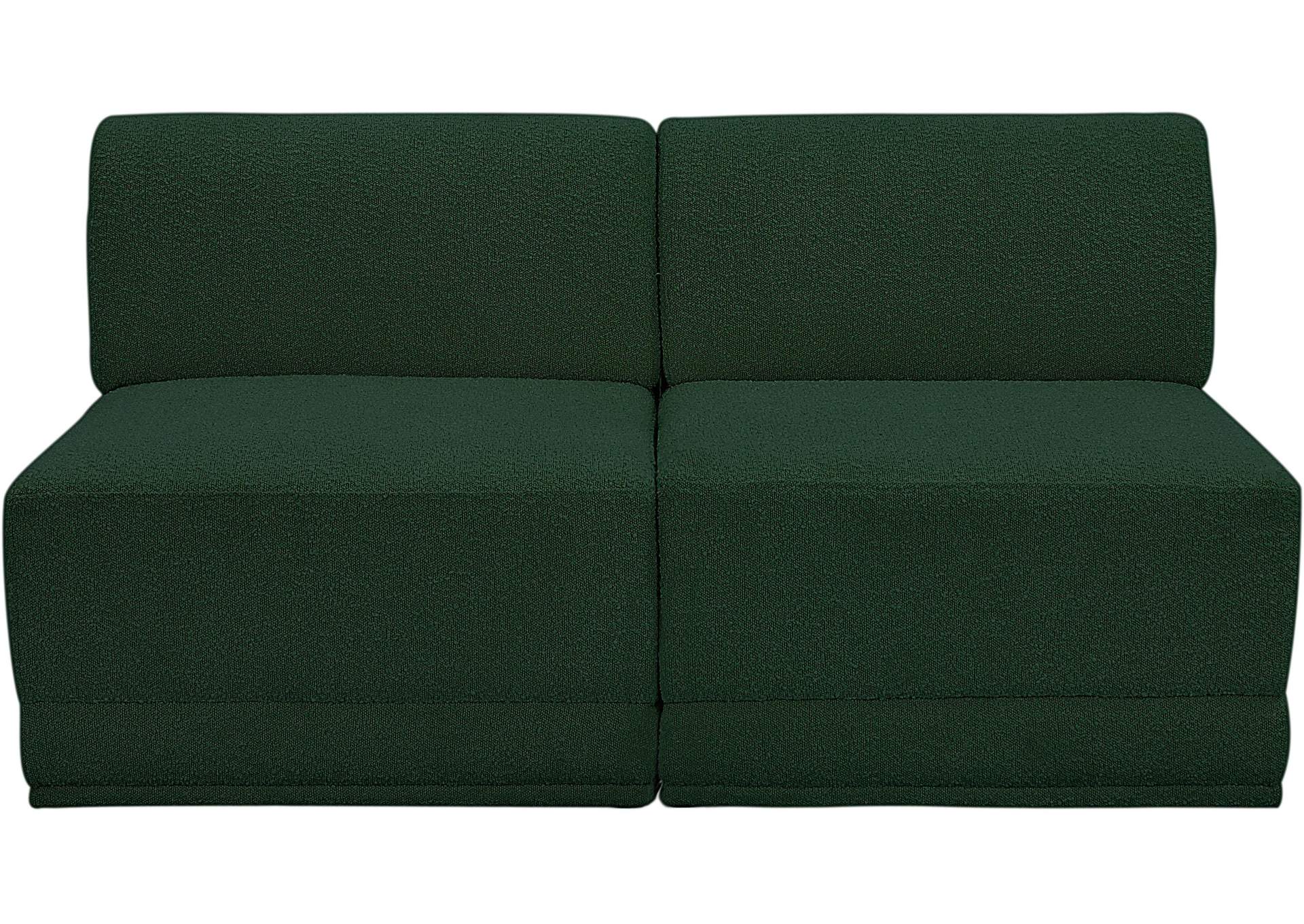 Ollie Green Boucle Fabric Modular Sofa,Meridian Furniture