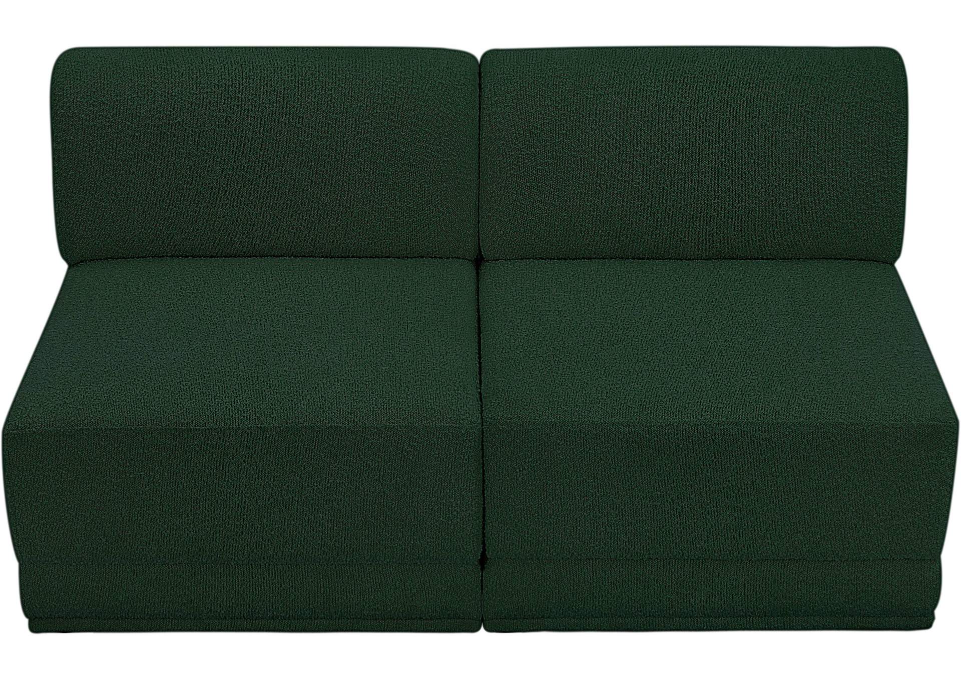 Ollie Green Boucle Fabric Modular Sofa,Meridian Furniture