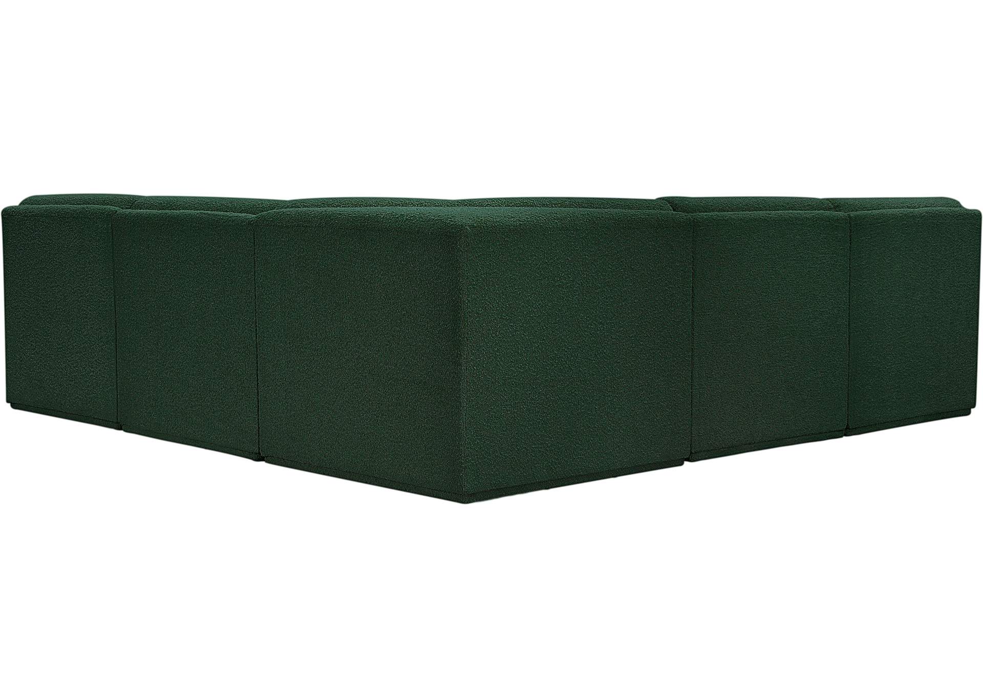 Ollie Green Boucle Fabric Modular Sectional,Meridian Furniture