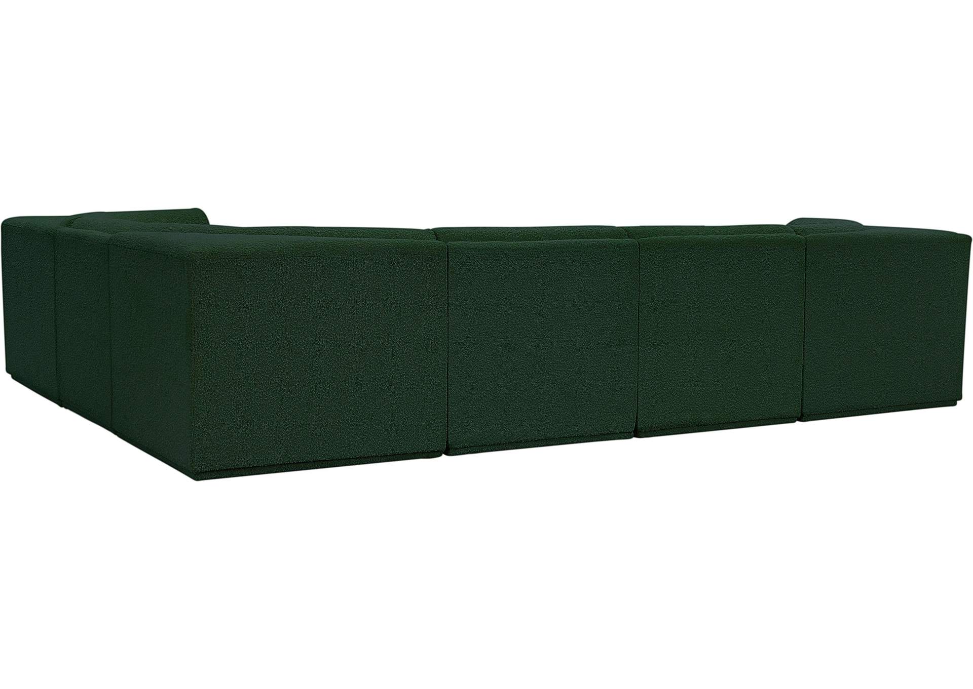 Ollie Green Boucle Fabric Modular Sectional,Meridian Furniture