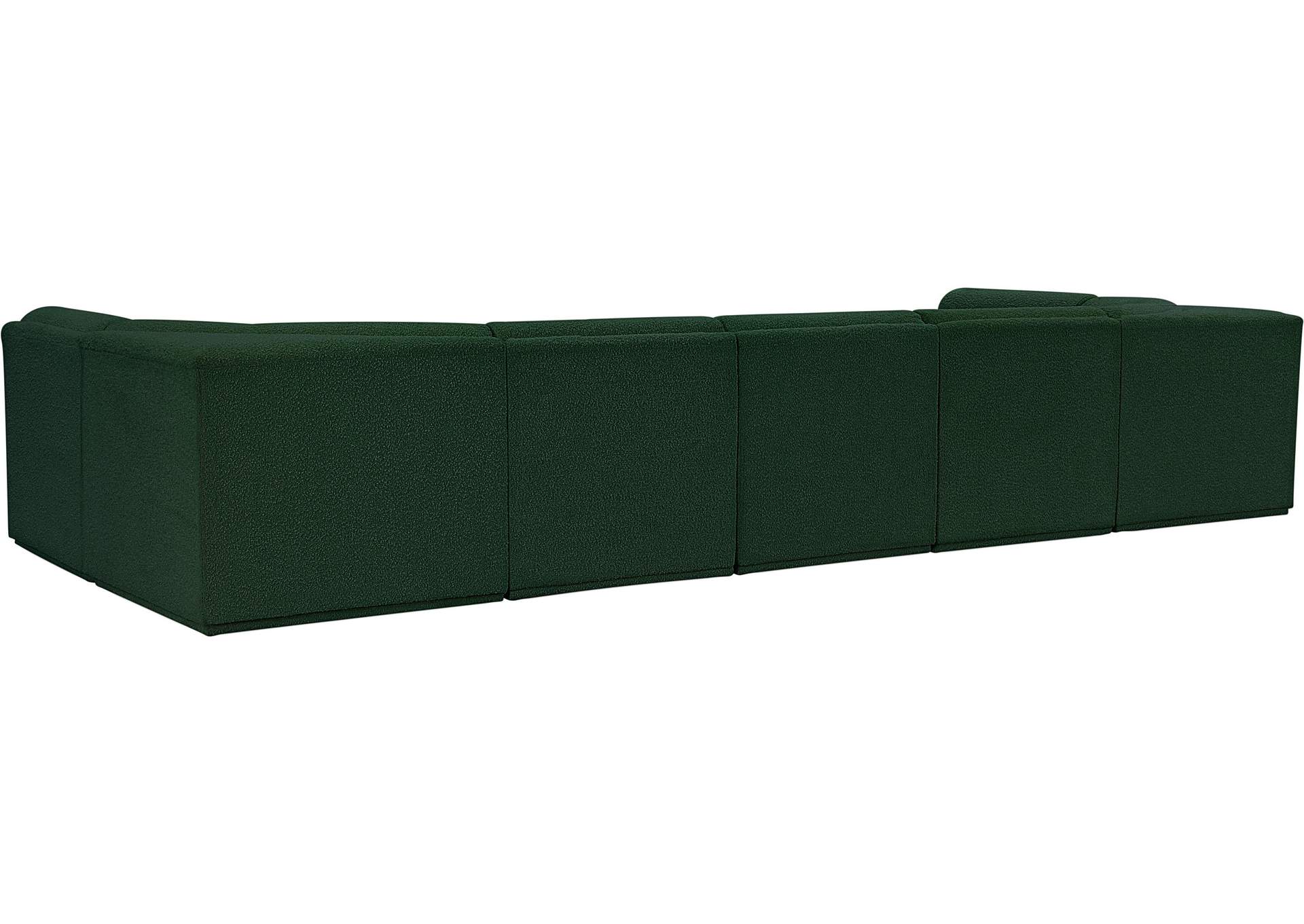 Ollie Green Boucle Fabric Modular Sectional,Meridian Furniture