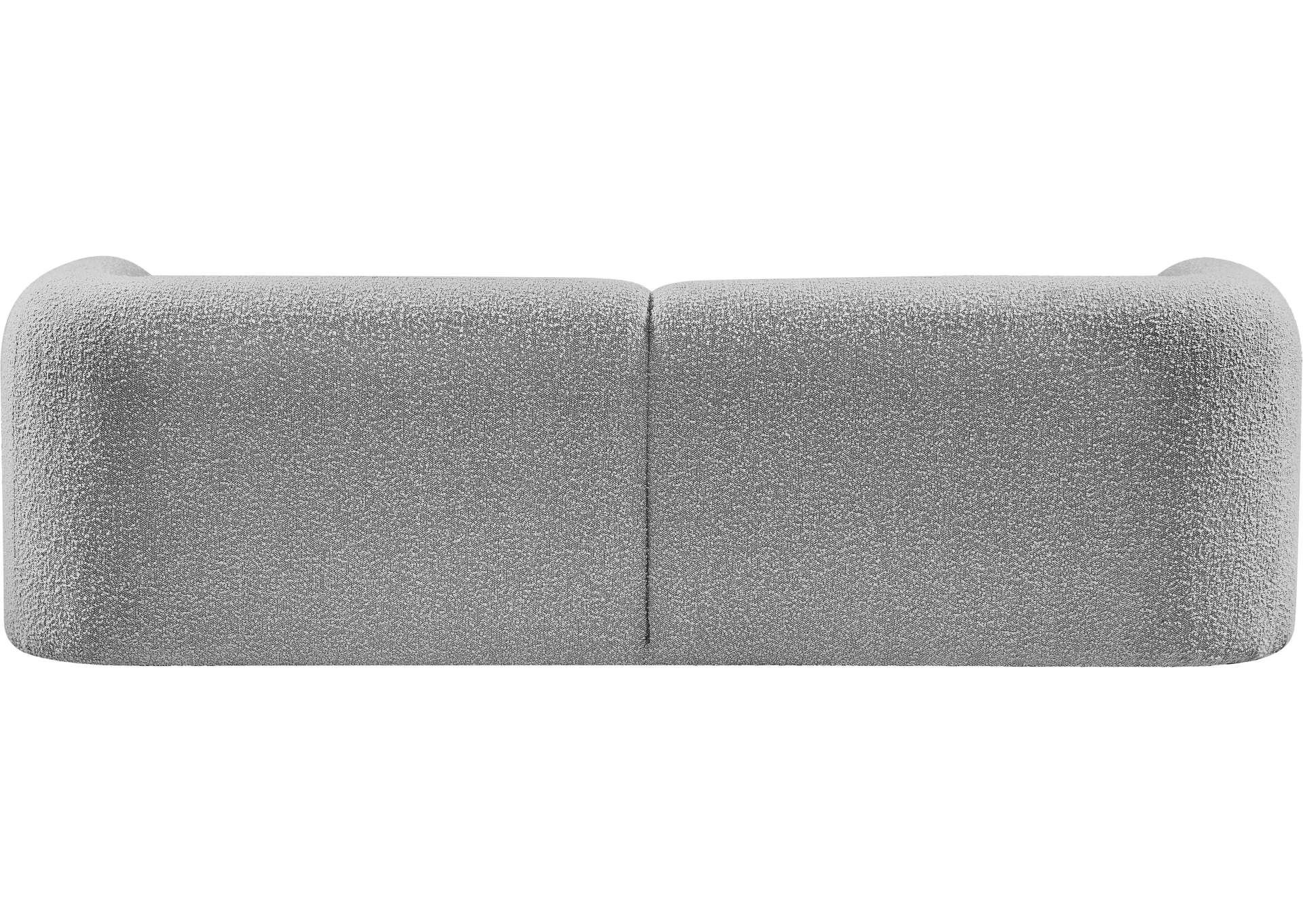 Emory Grey Boucle Fabric Sofa,Meridian Furniture