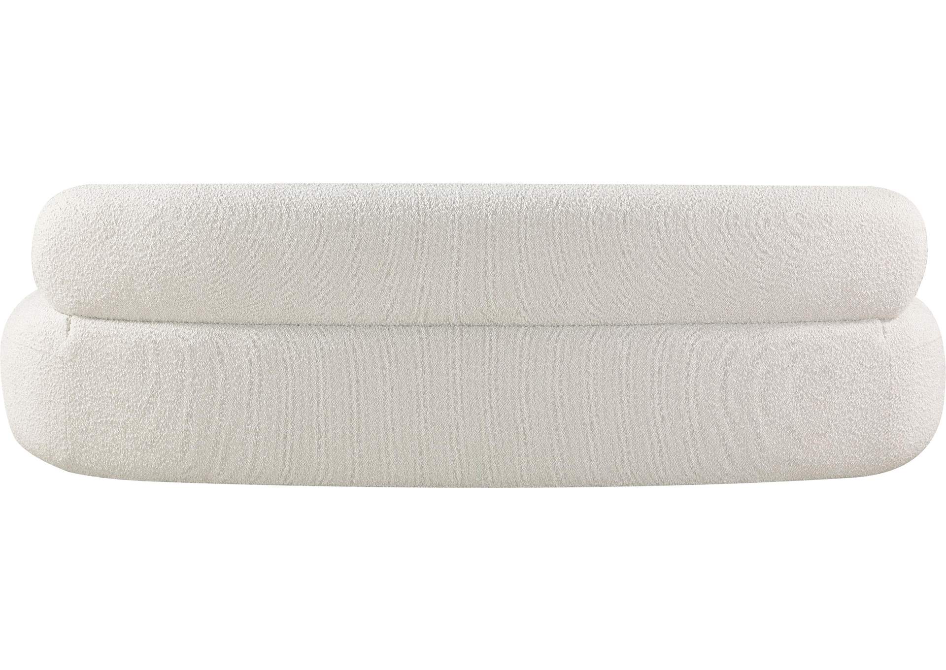 Venti Cream Boucle Fabric Sofa,Meridian Furniture