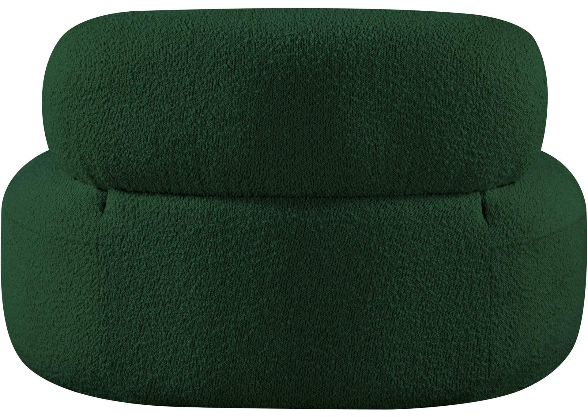 Venti Green Boucle Fabric Chair,Meridian Furniture