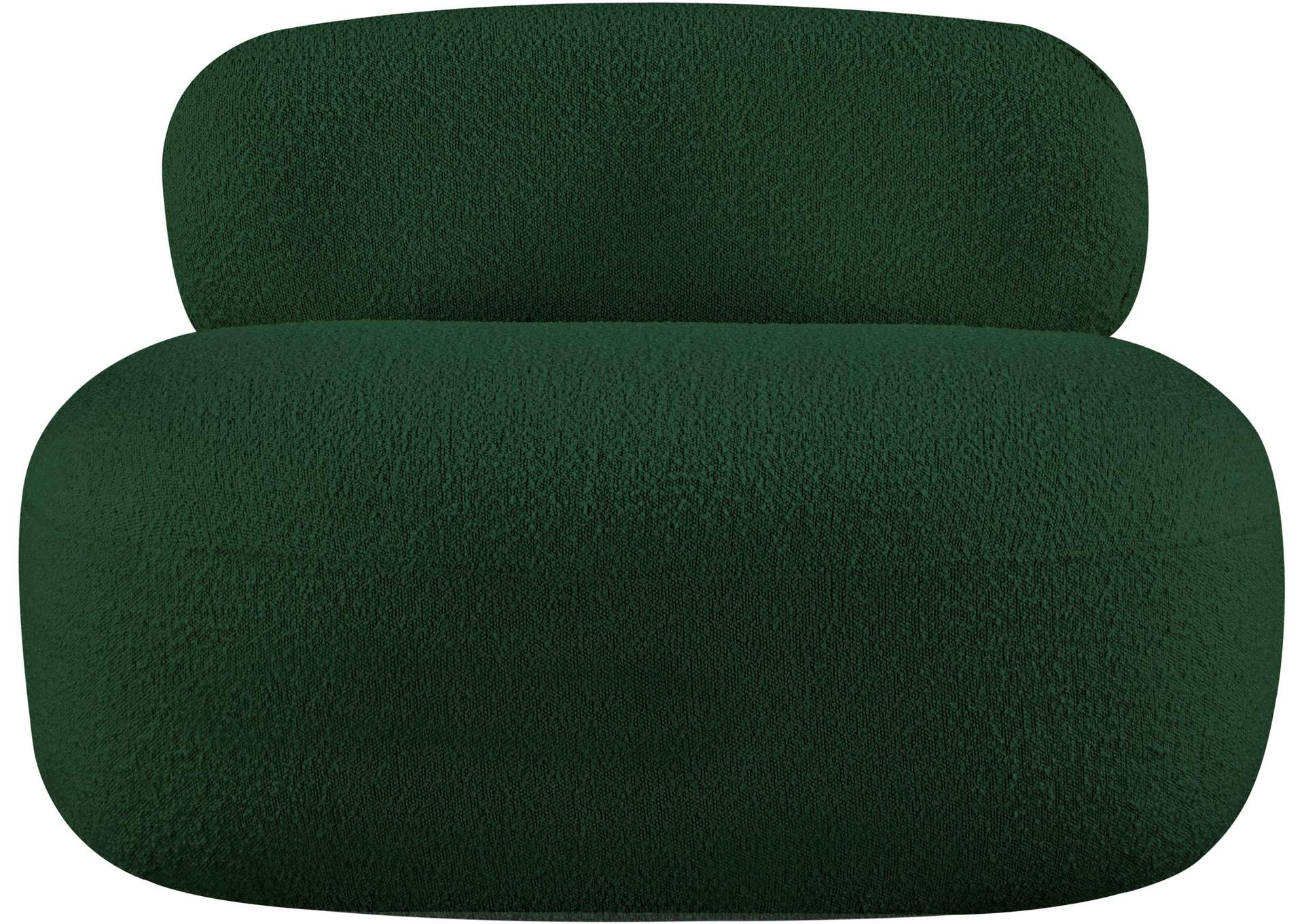 Venti Green Boucle Fabric Chair,Meridian Furniture