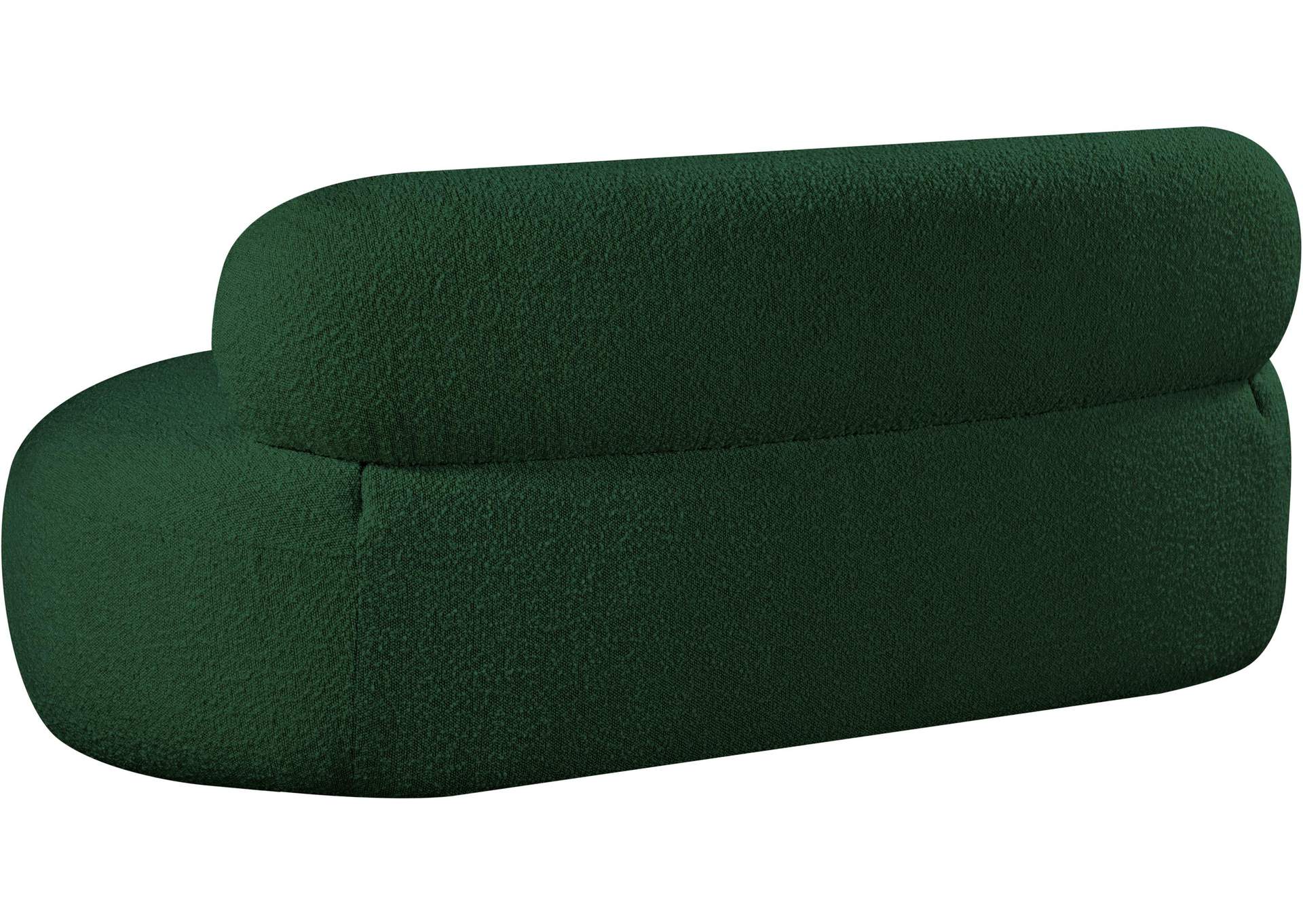 Venti Green Boucle Fabric Loveseat,Meridian Furniture