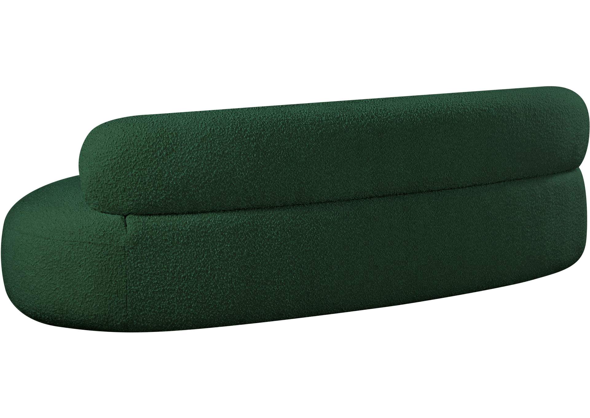 Venti Green Boucle Fabric Sofa,Meridian Furniture