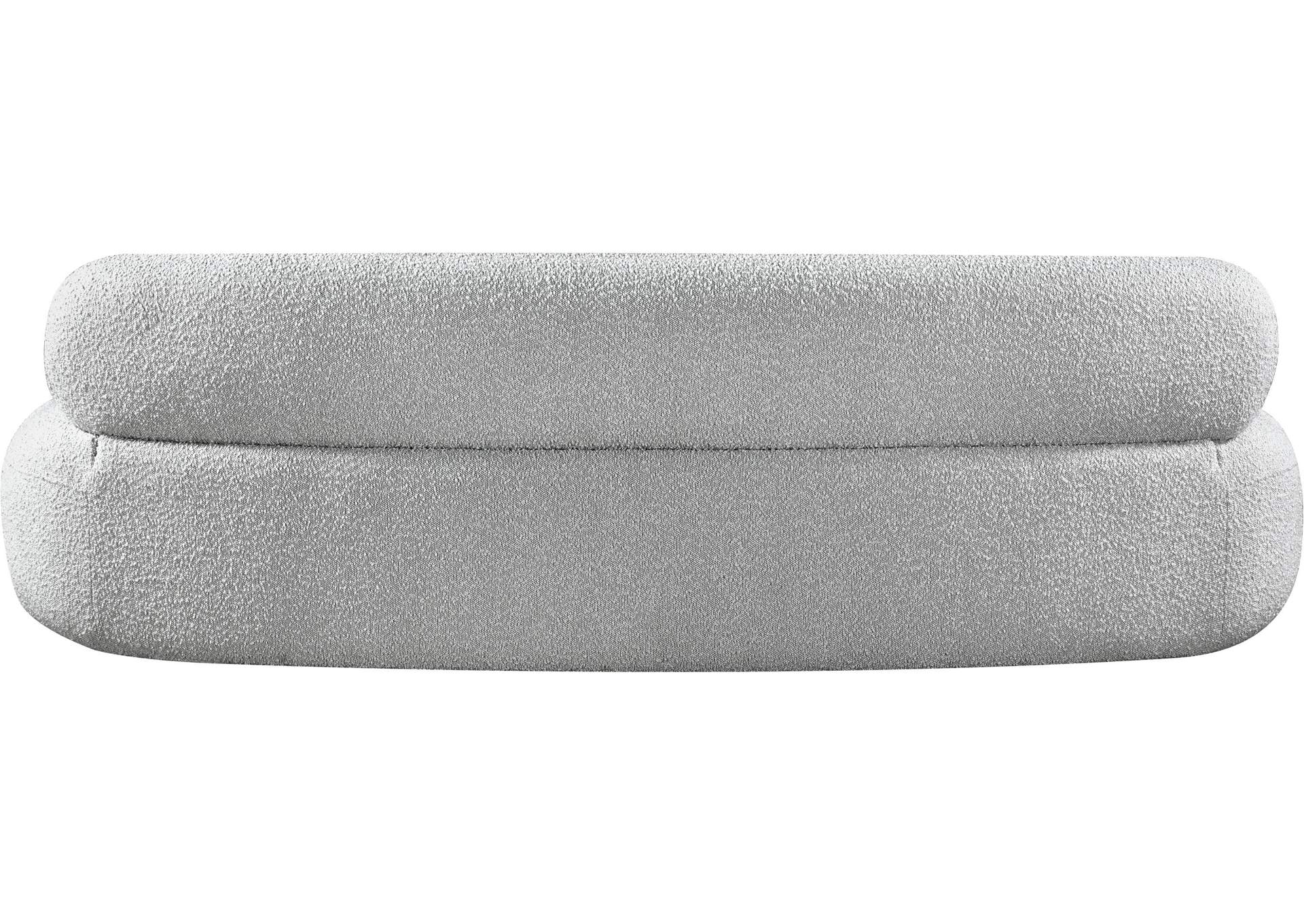 Venti Grey Boucle Fabric Sofa,Meridian Furniture