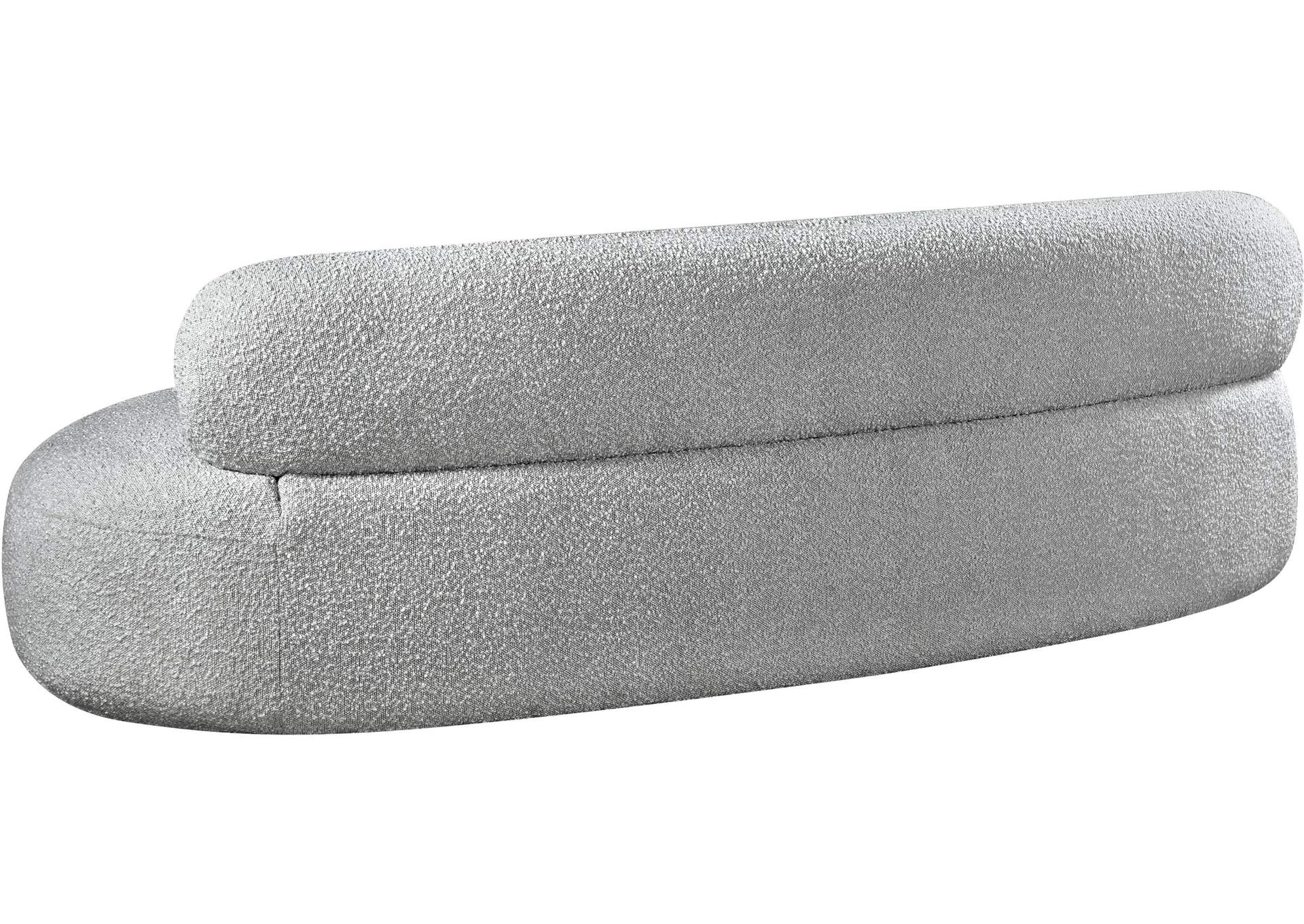 Venti Grey Boucle Fabric Sofa,Meridian Furniture