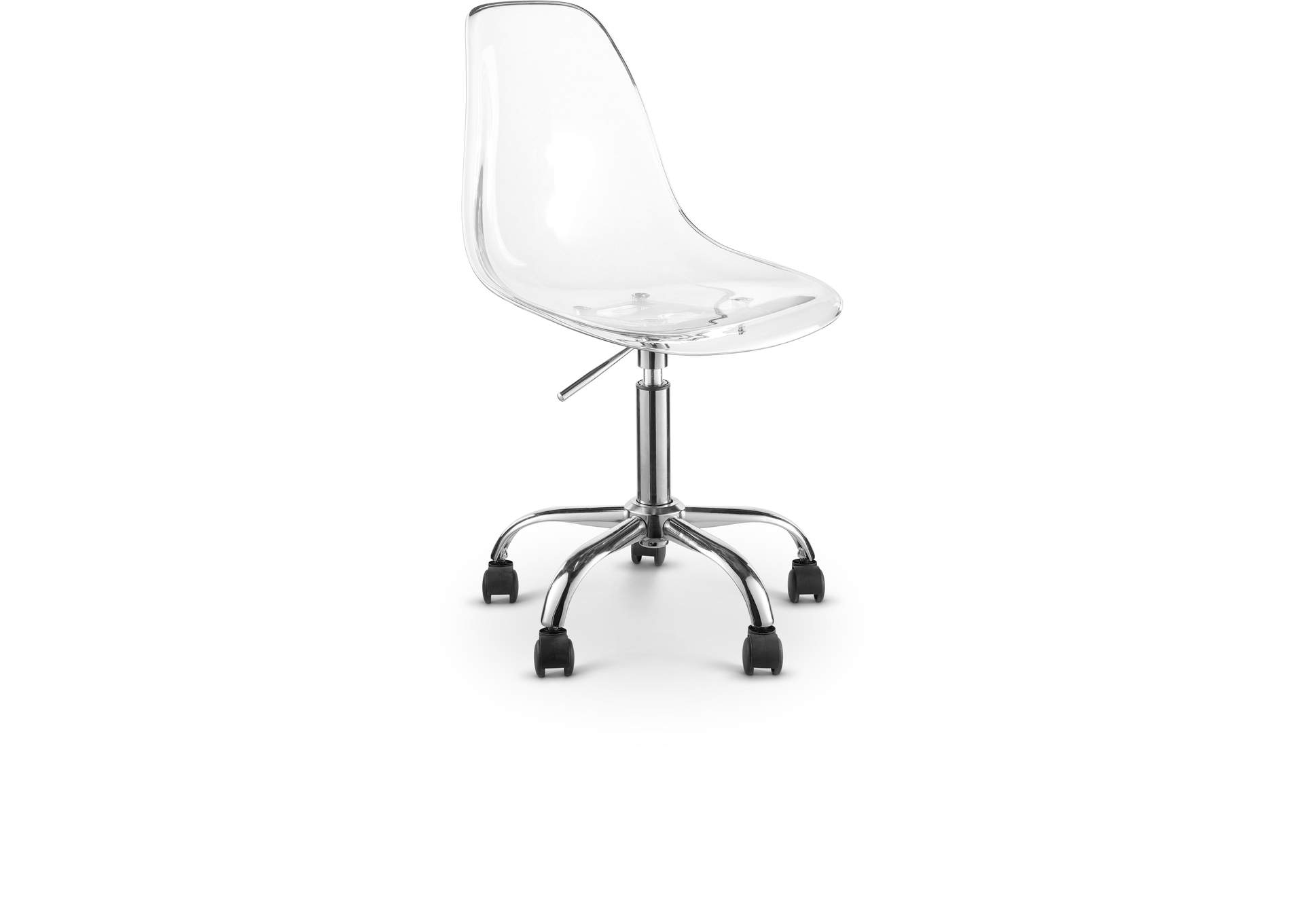 Clarion Chrome Office Chair,Meridian Furniture