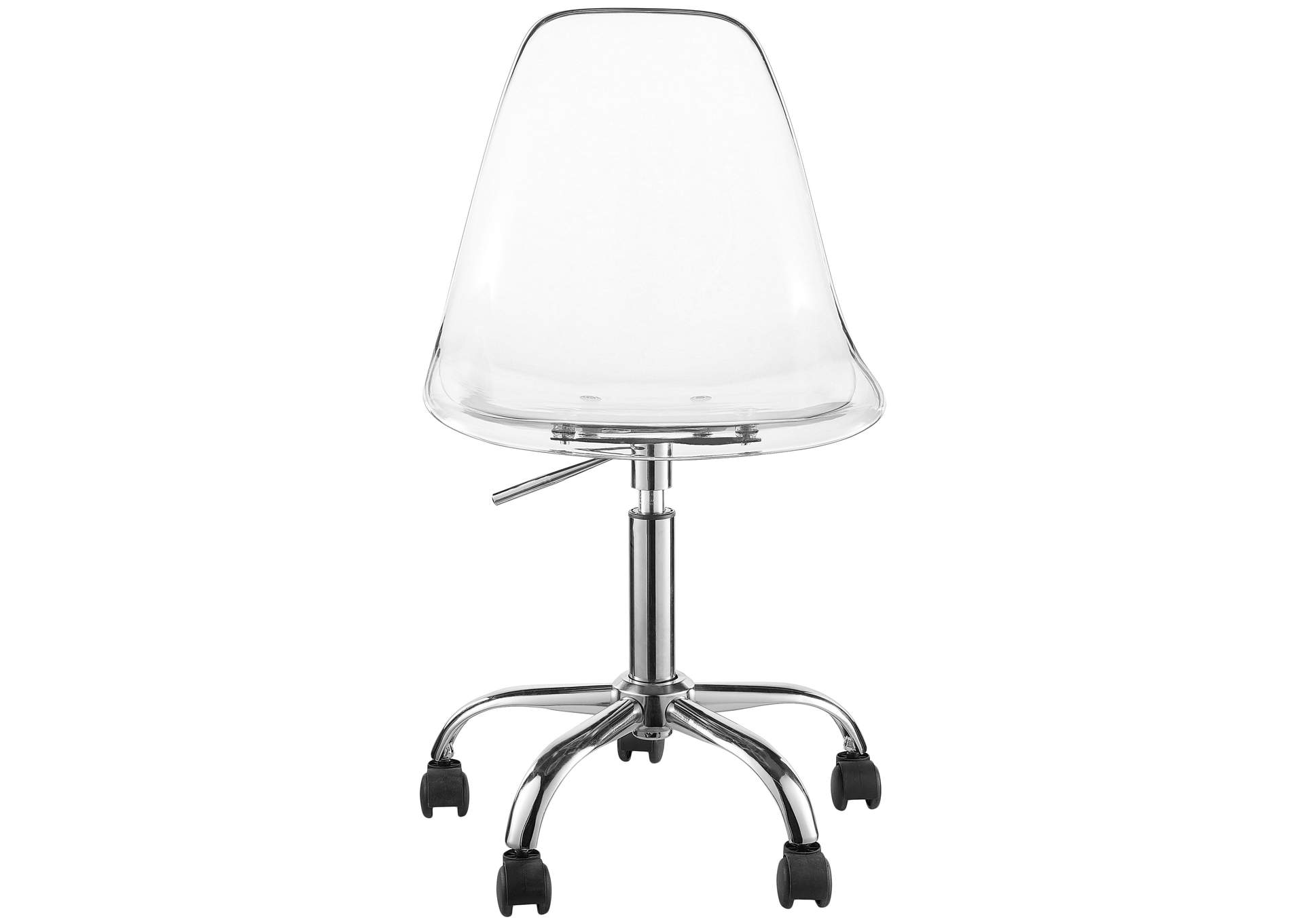 Clarion Chrome Office Chair,Meridian Furniture