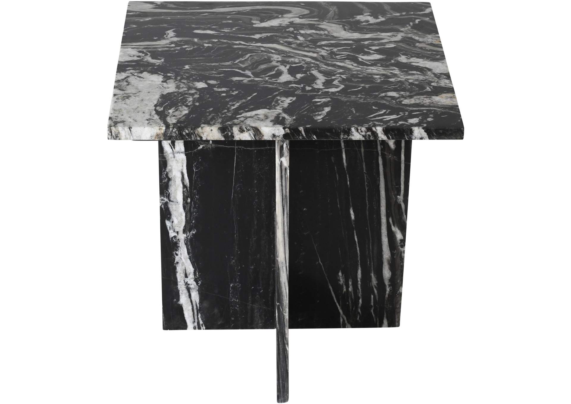 Verona Black End Table,Meridian Furniture