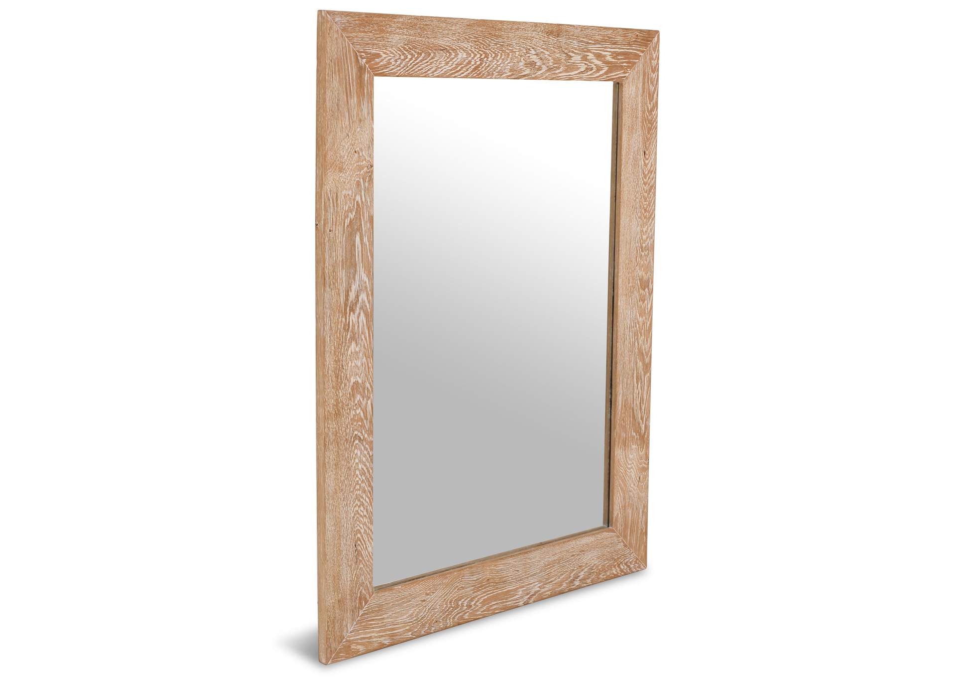 Cresthill White Oak Mirror,Meridian Furniture